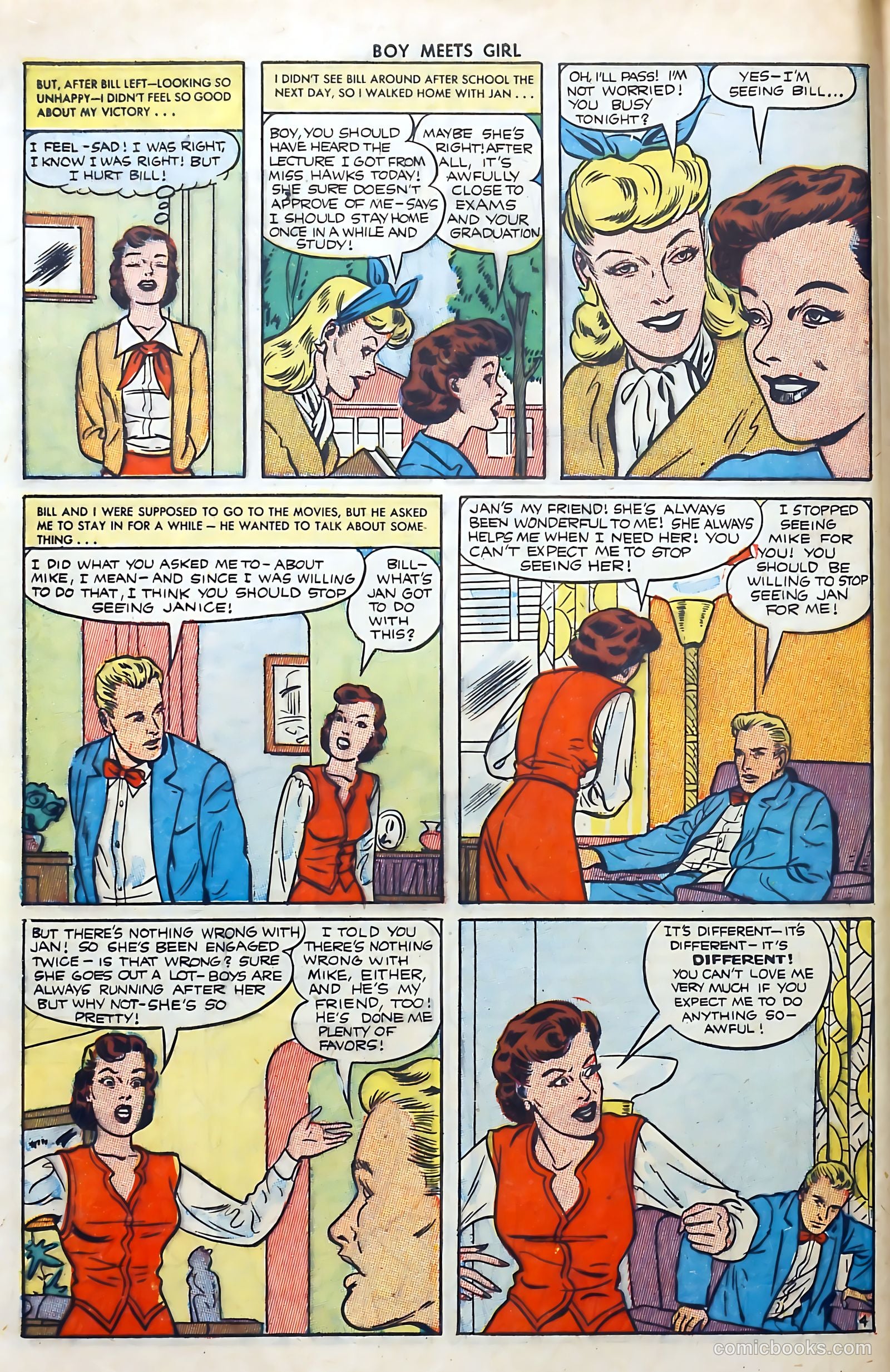 Boy Meets Girl #14 (1951) — page 44 of 52