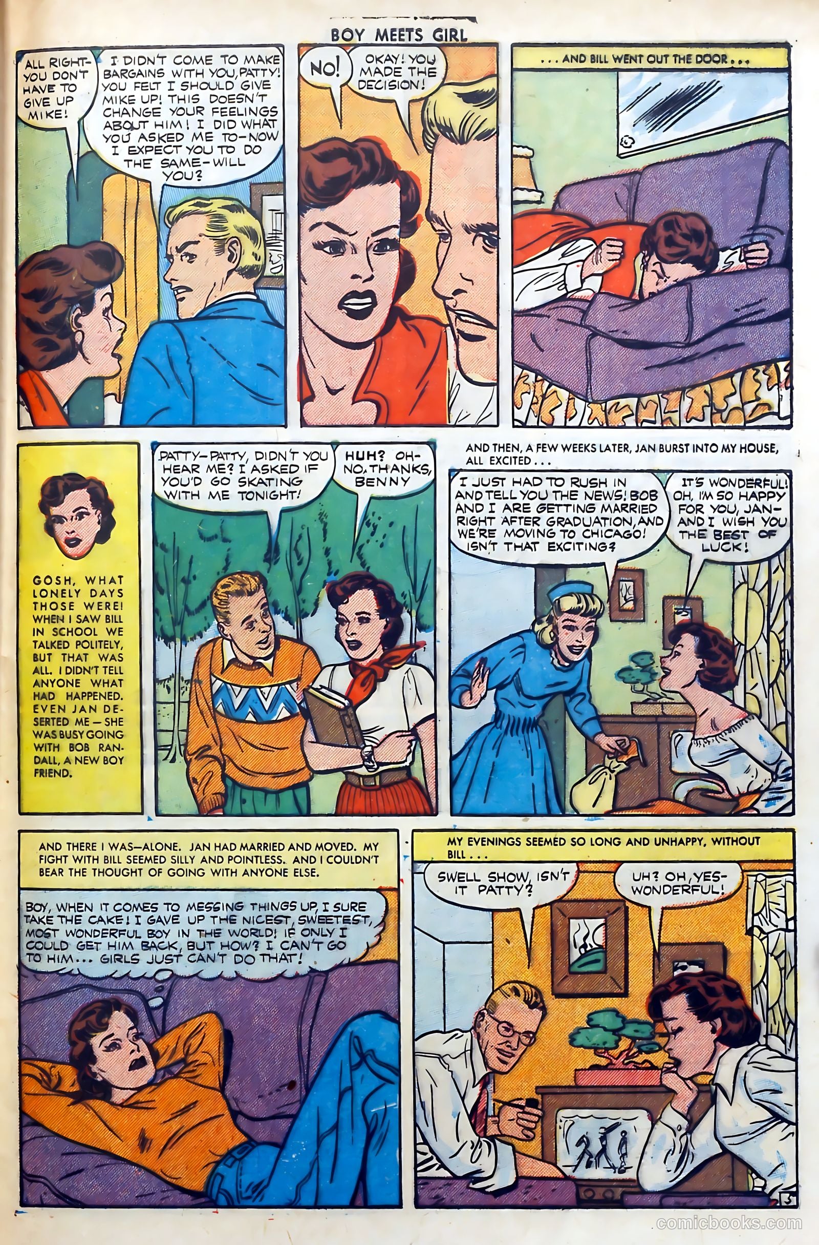 Boy Meets Girl #14 (1951) — page 45 of 52