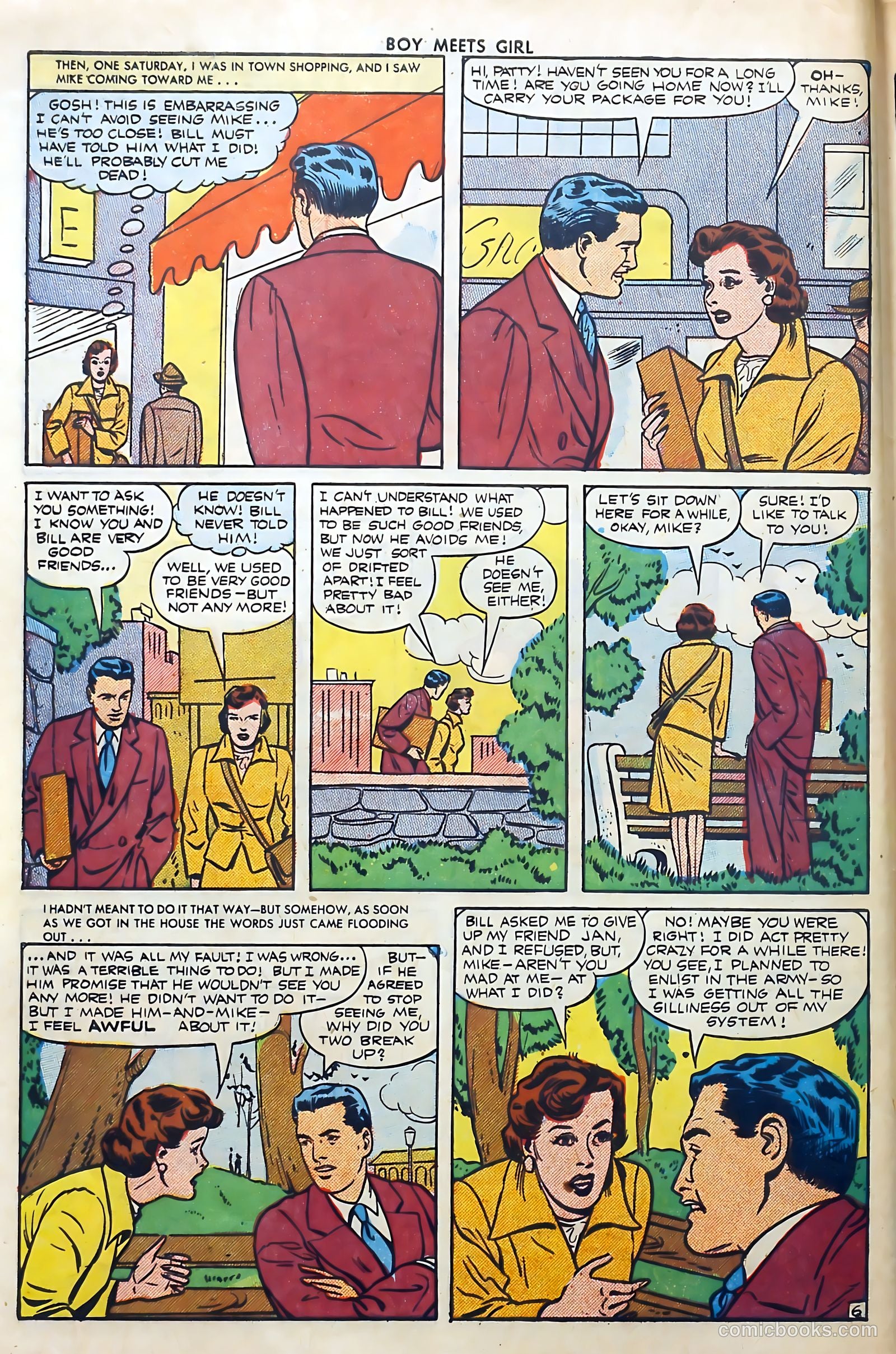 Boy Meets Girl #14 (1951) — page 46 of 52
