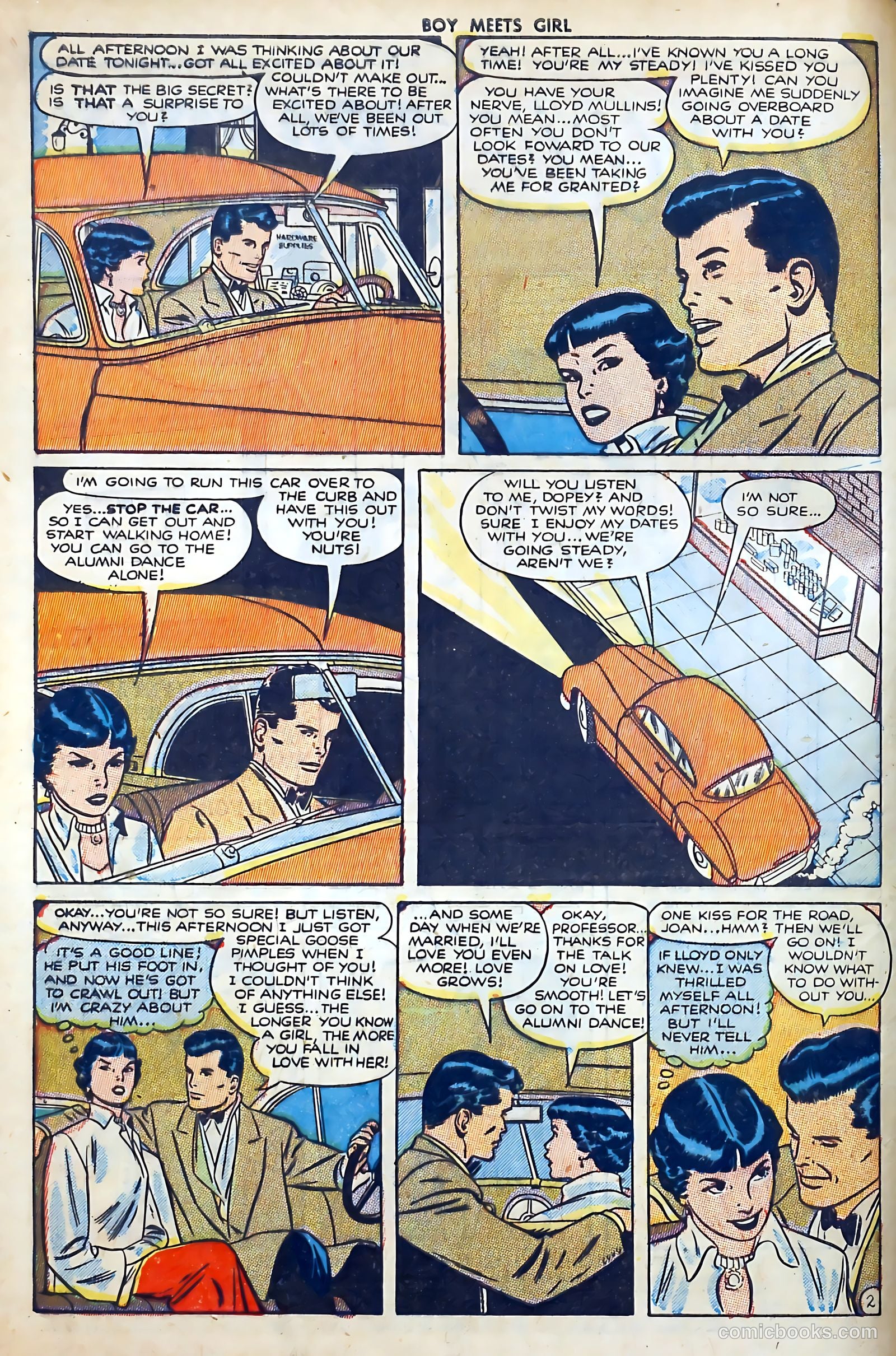 Boy Meets Girl #15 (1951) — page 4 of 52