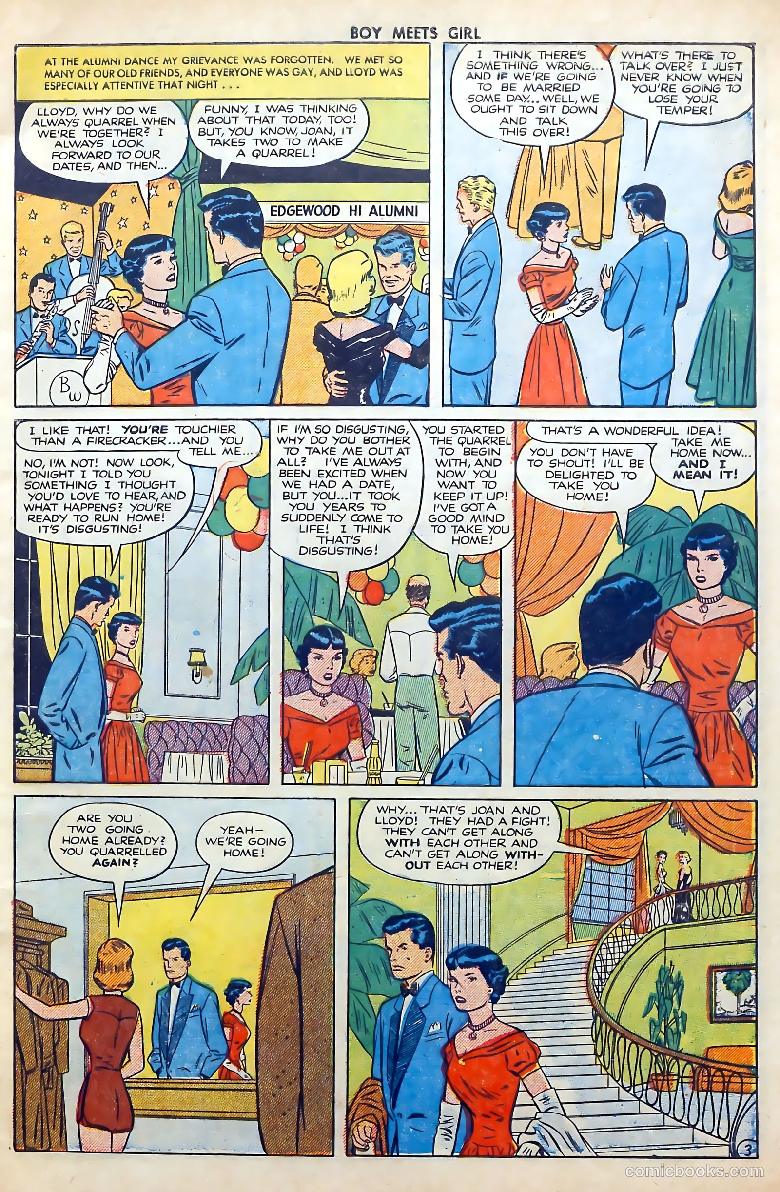Boy Meets Girl #15 (1951) — page 5 of 52