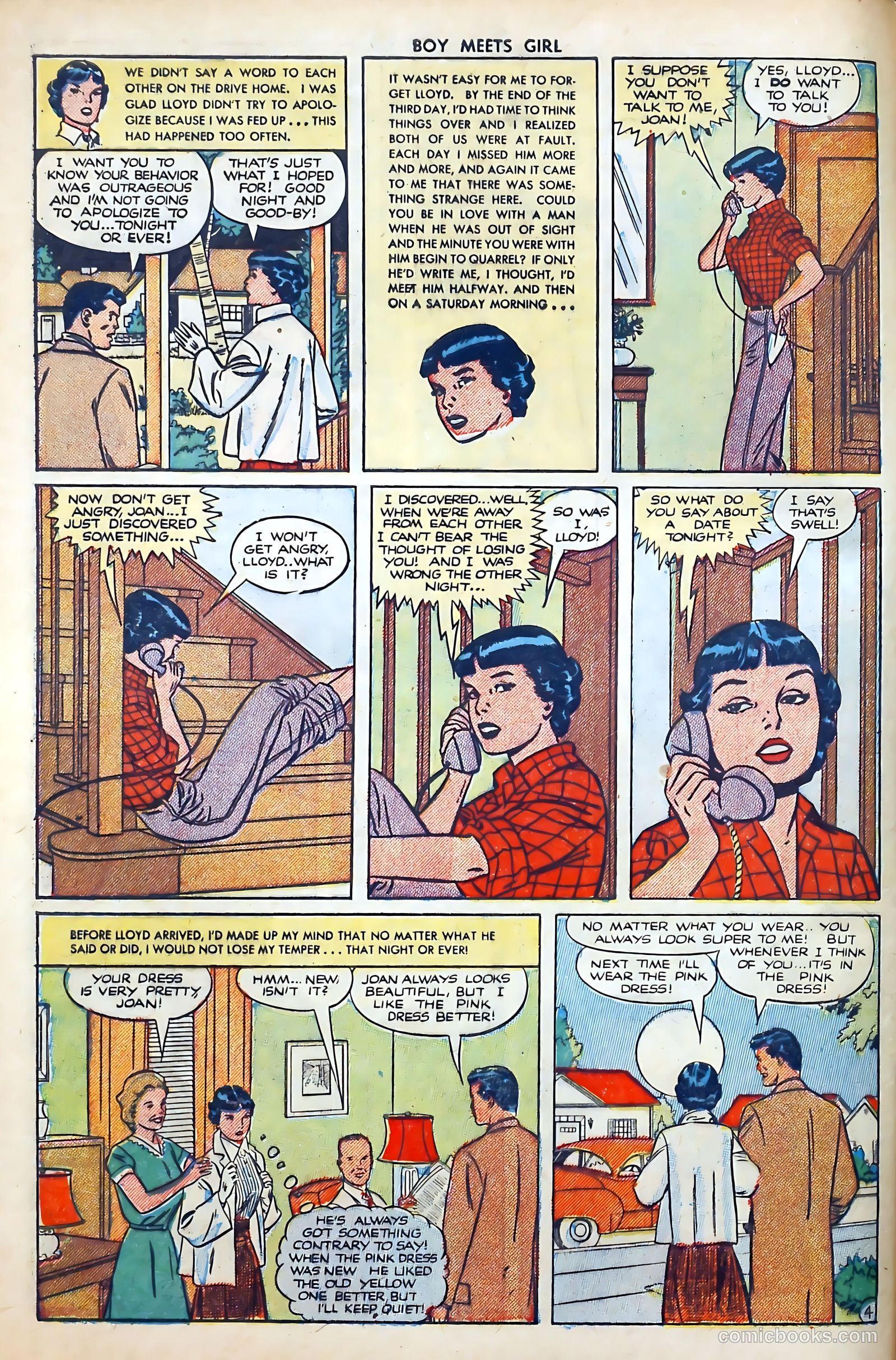 Boy Meets Girl #15 (1951) — page 6 of 52