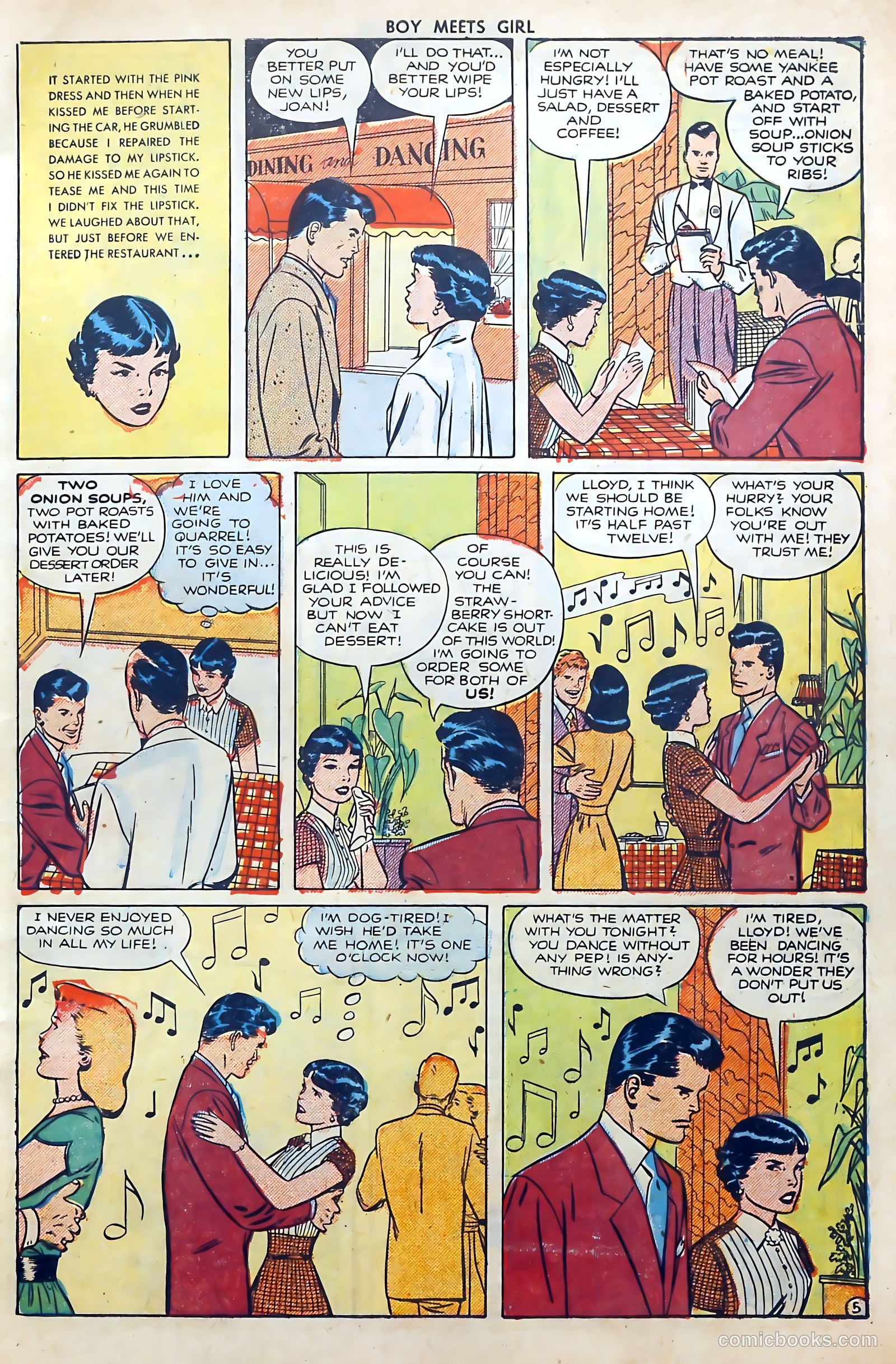 Boy Meets Girl #15 (1951) — page 7 of 52