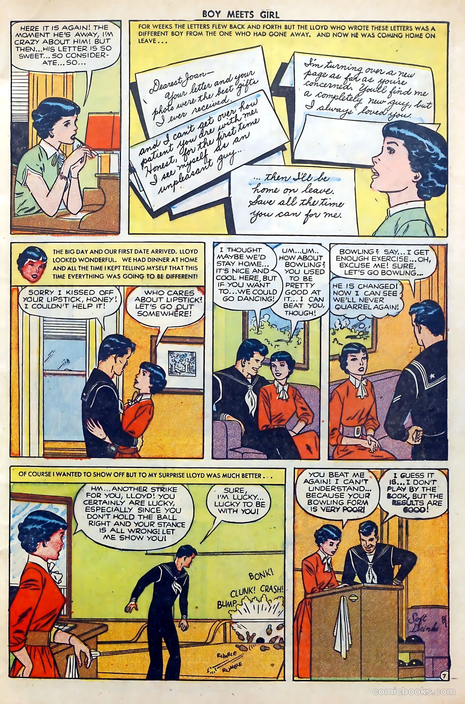 Boy Meets Girl #15 (1951) — page 9 of 52