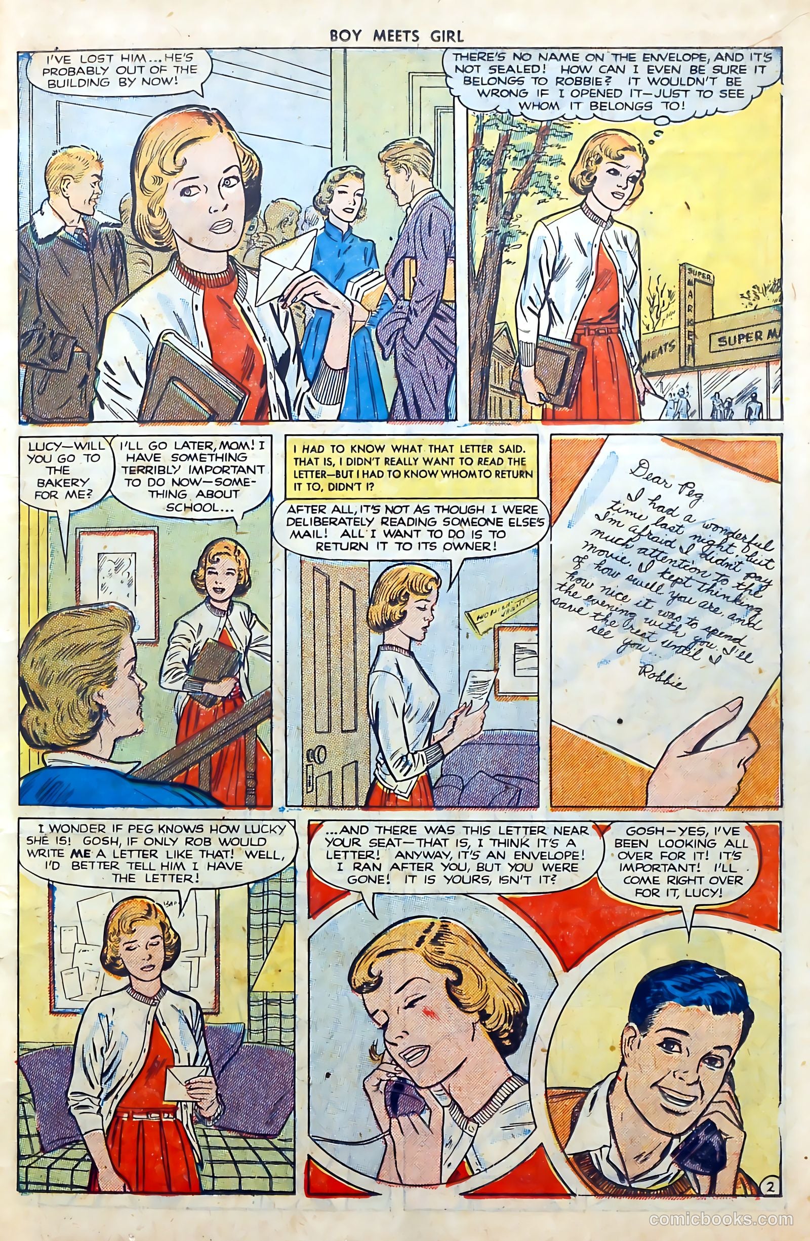 Boy Meets Girl #15 (1951) — page 15 of 52