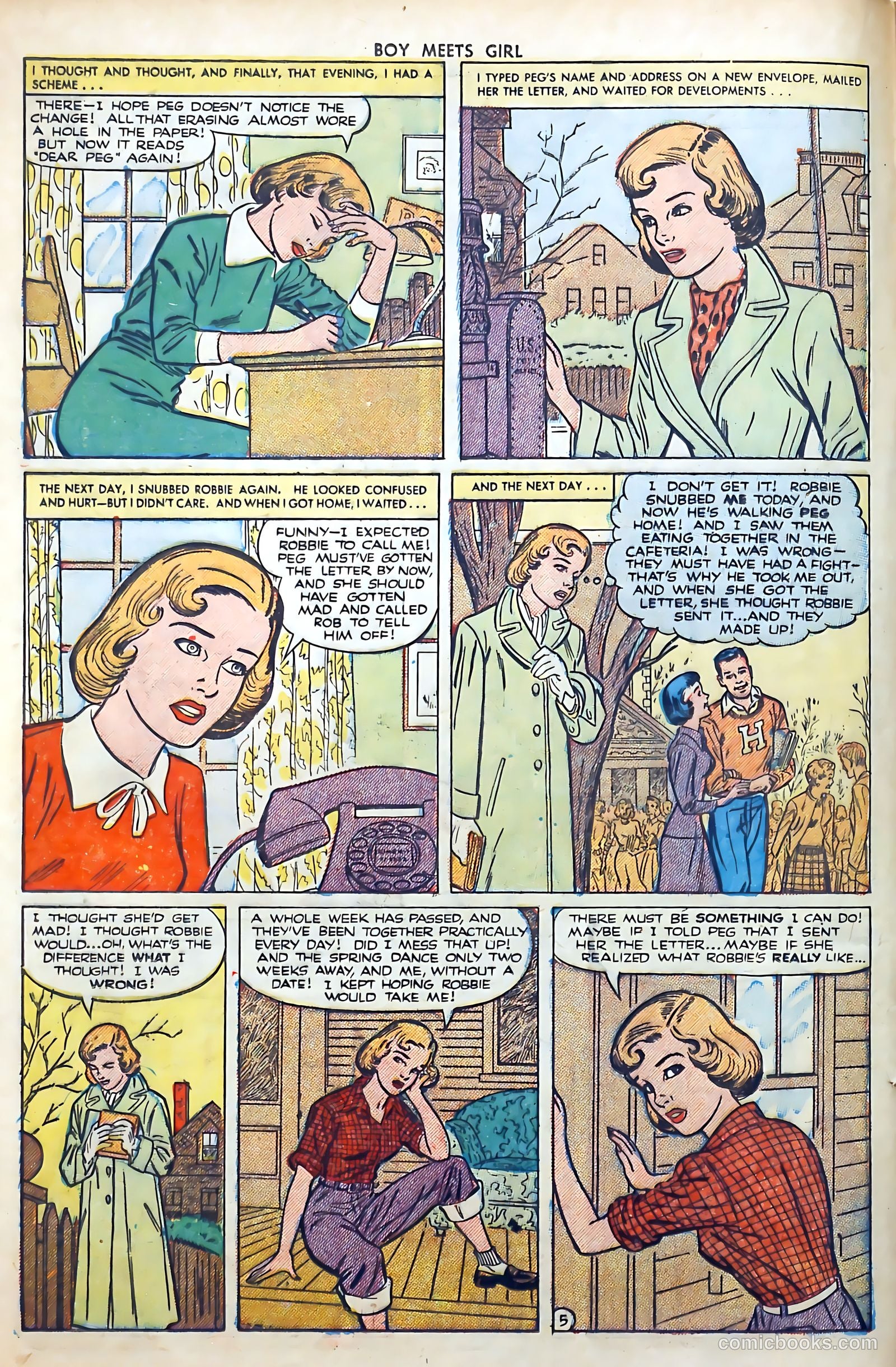 Boy Meets Girl #15 (1951) — page 18 of 52