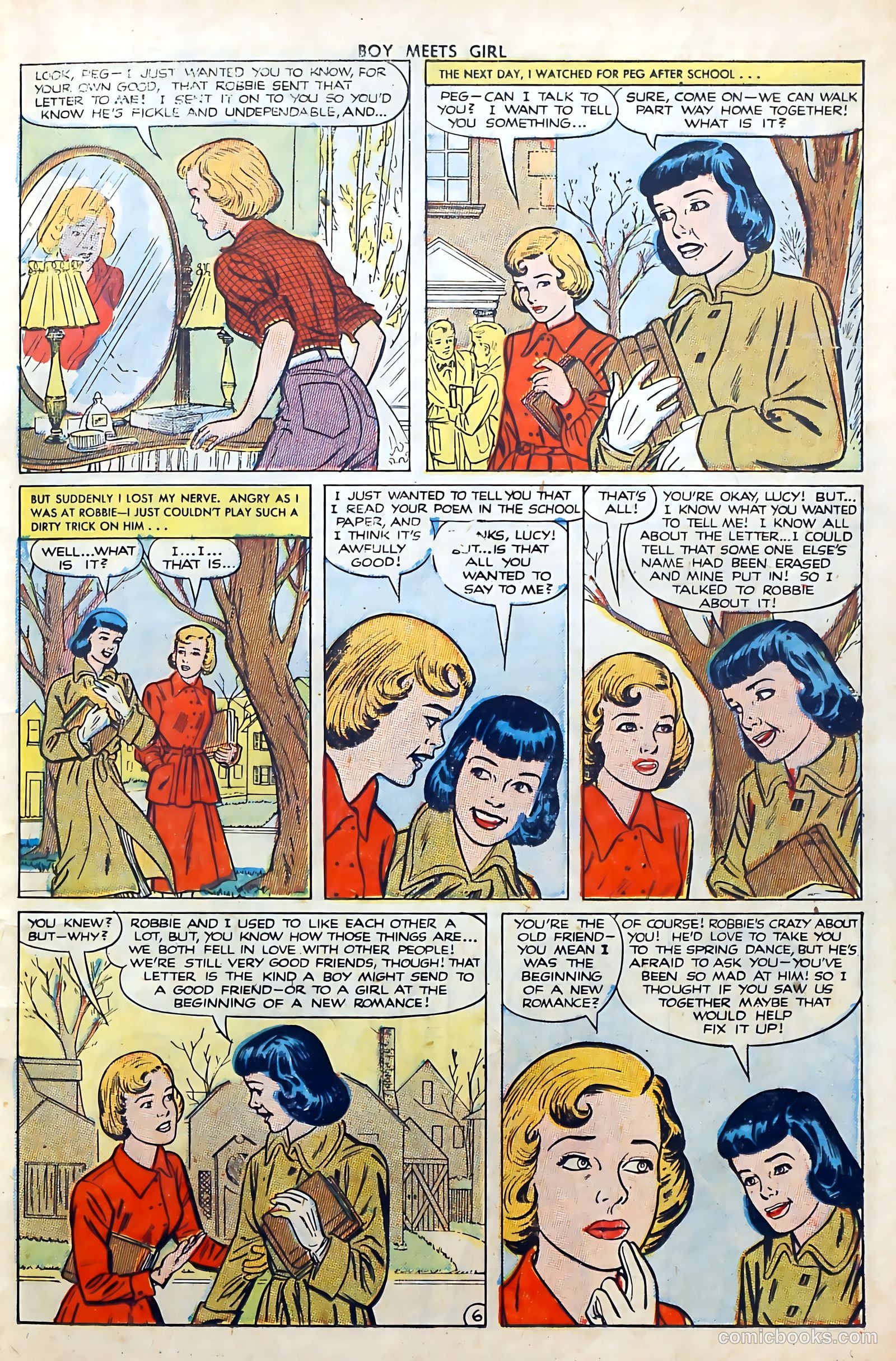 Boy Meets Girl #15 (1951) — page 19 of 52