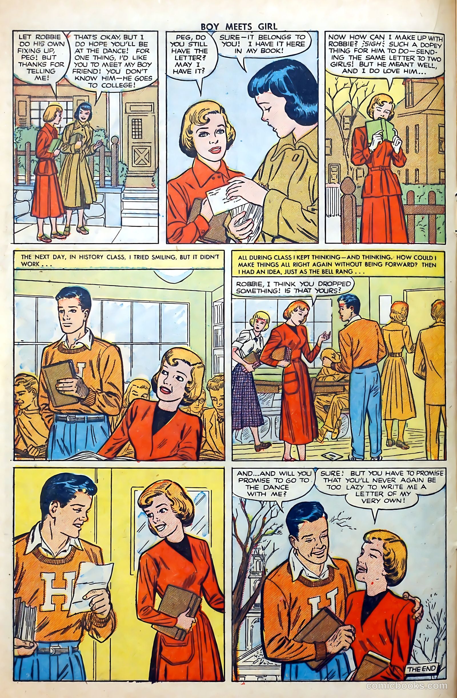 Boy Meets Girl #15 (1951) — page 20 of 52