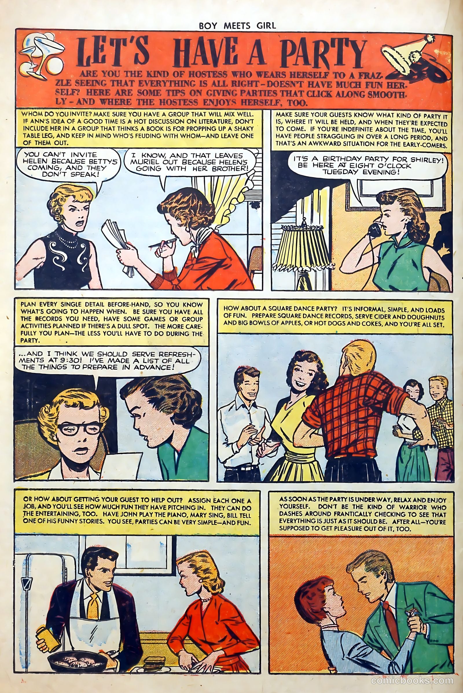 Boy Meets Girl #15 (1951) — page 24 of 52