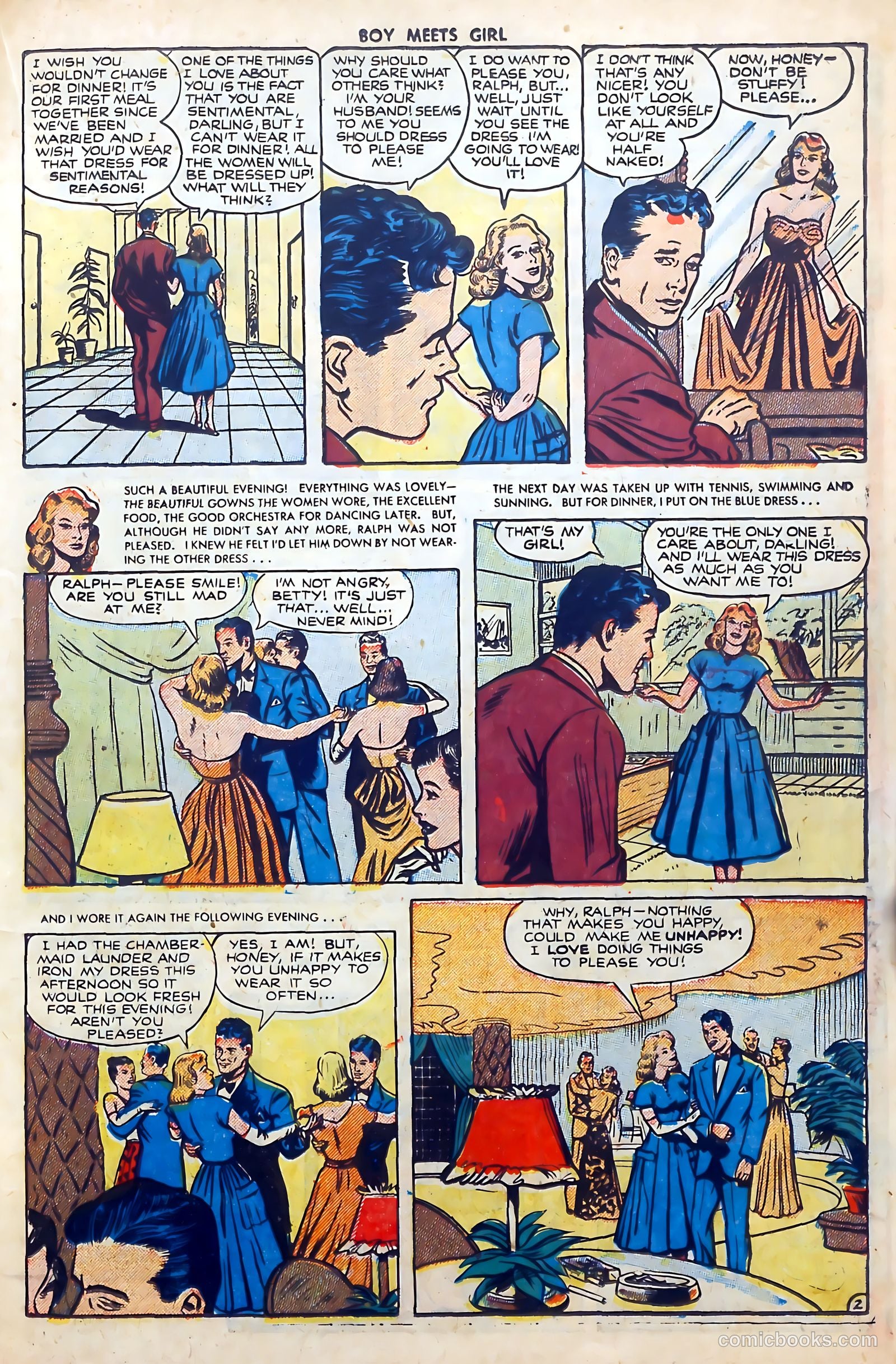 Boy Meets Girl #15 (1951) — page 27 of 52