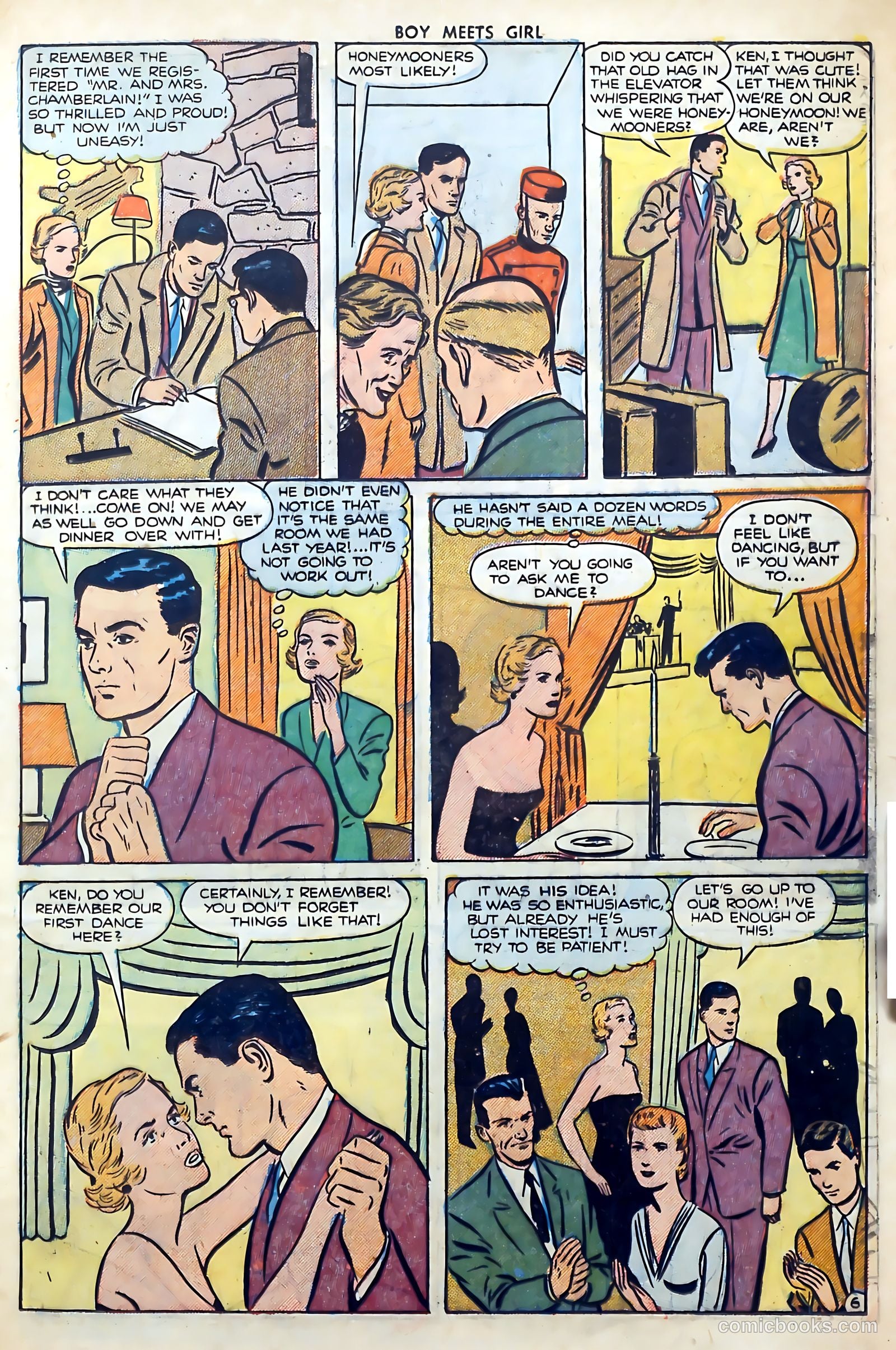 Boy Meets Girl #15 (1951) — page 35 of 52