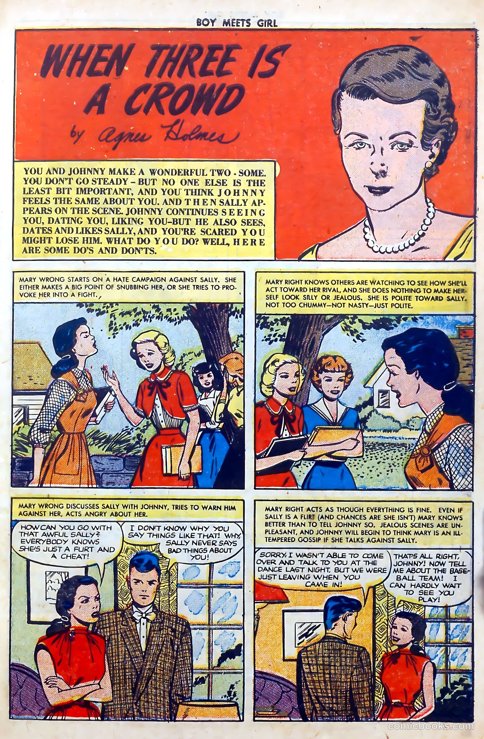 Boy Meets Girl #15 (1951) — page 39 of 52