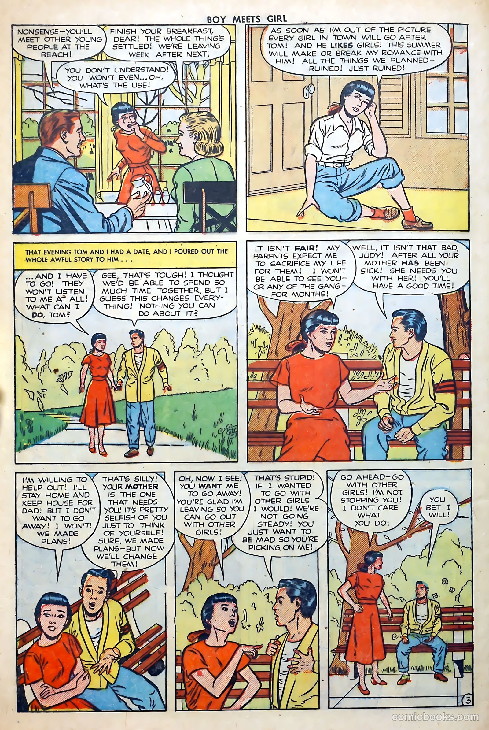 Boy Meets Girl #15 (1951) — page 44 of 52