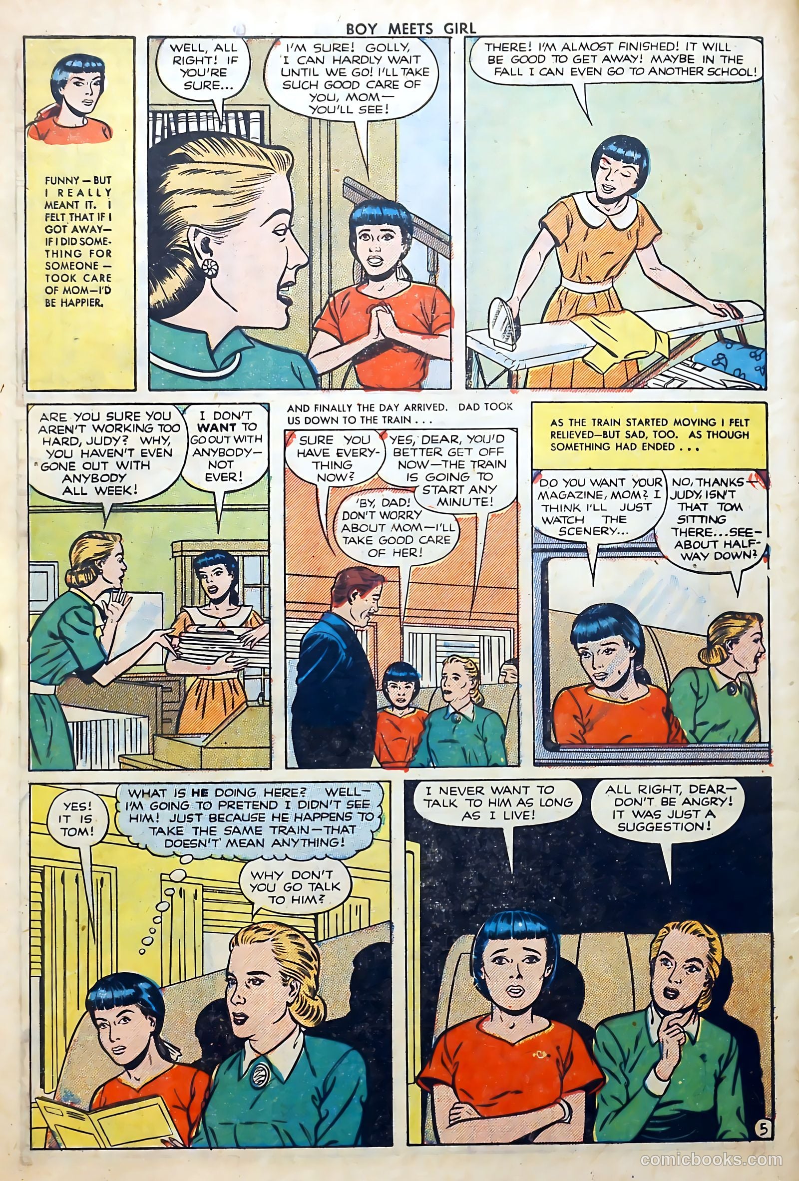 Boy Meets Girl #15 (1951) — page 46 of 52
