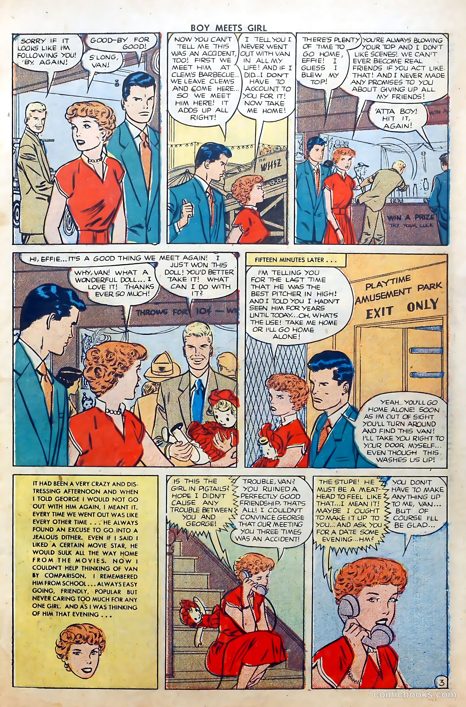 Boy Meets Girl #16 (1951) — page 5 of 53