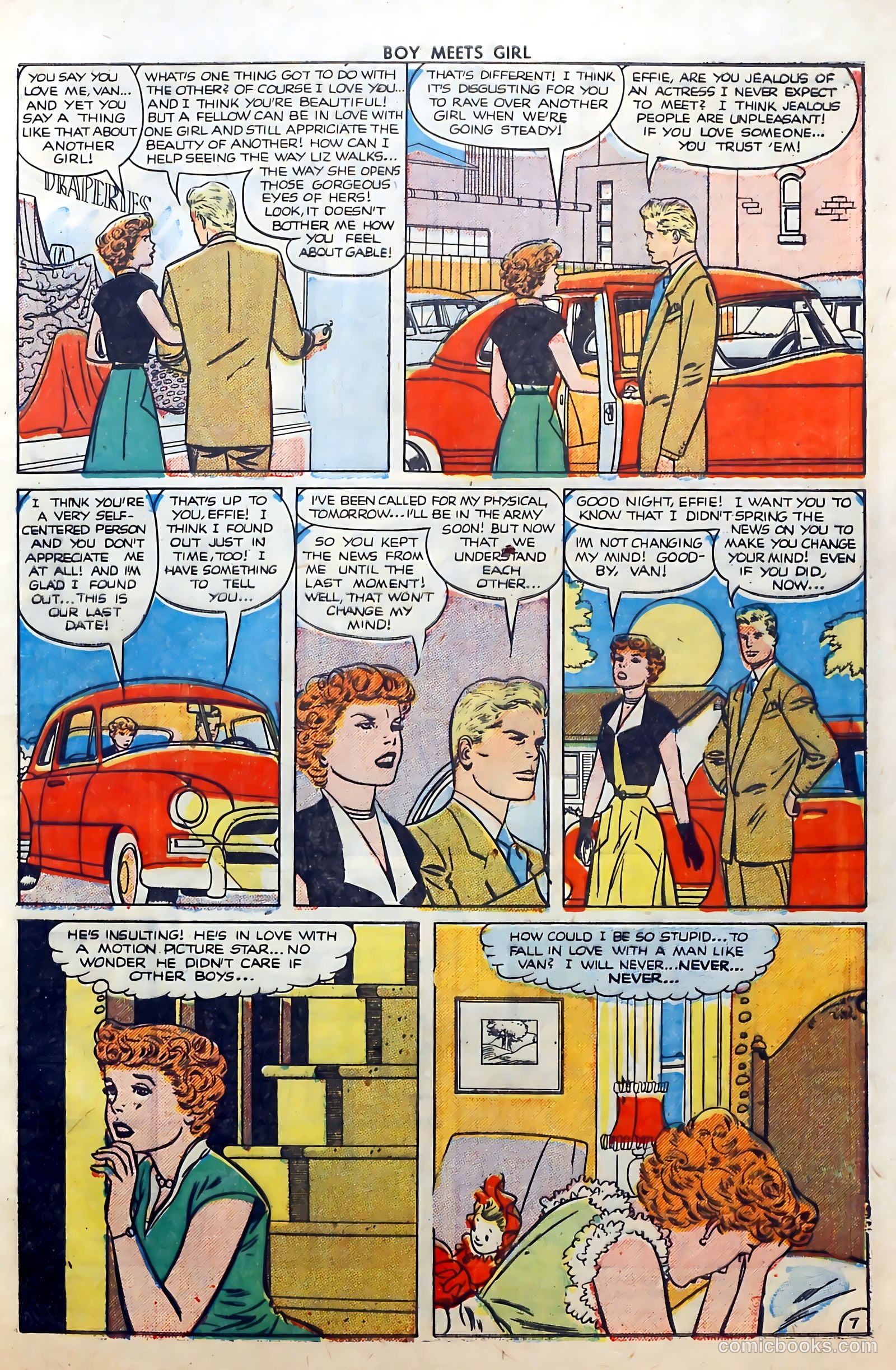 Boy Meets Girl #16 (1951) — page 9 of 53