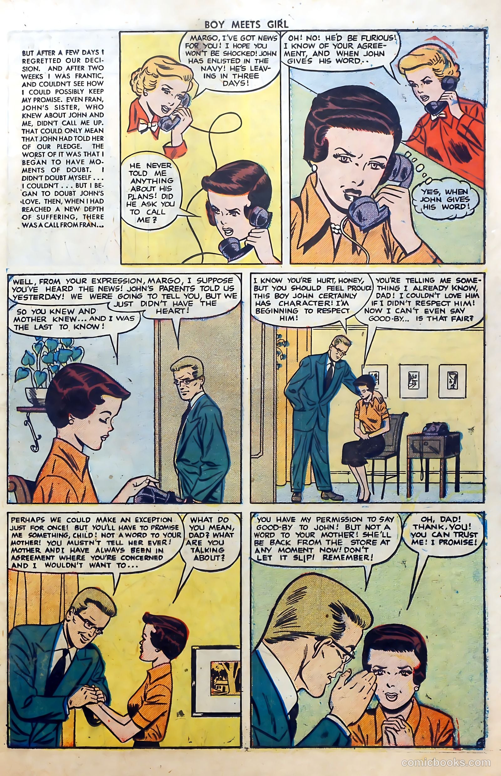 Boy Meets Girl #16 (1951) — page 15 of 53