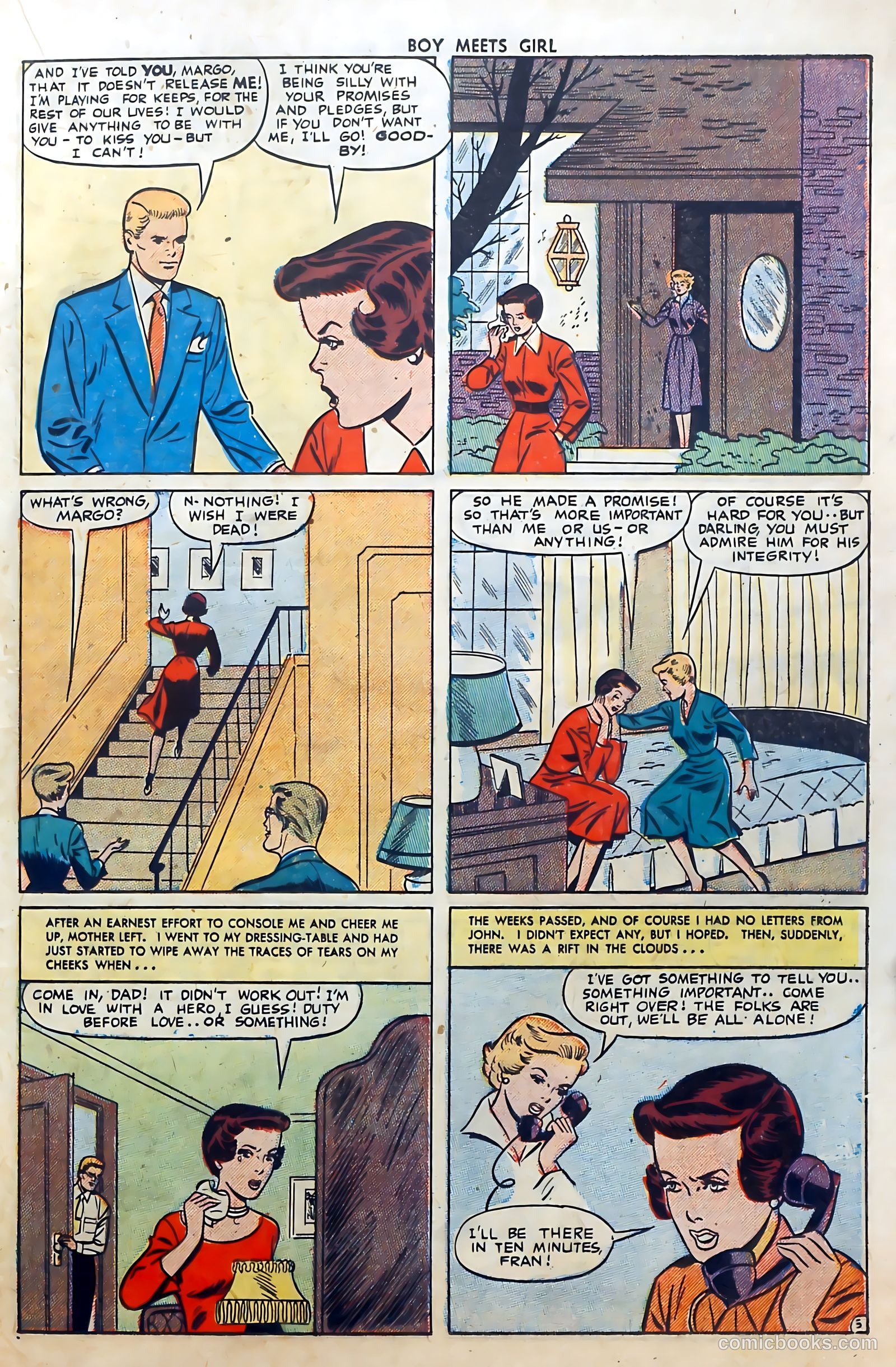 Boy Meets Girl #16 (1951) — page 17 of 53