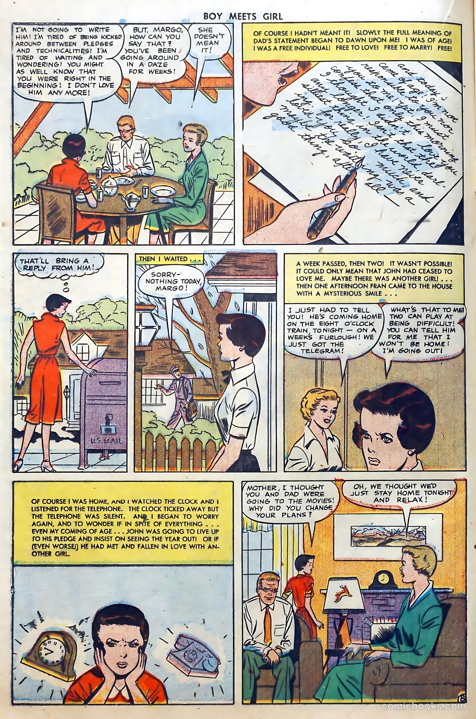 Boy Meets Girl #16 (1951) — page 20 of 53