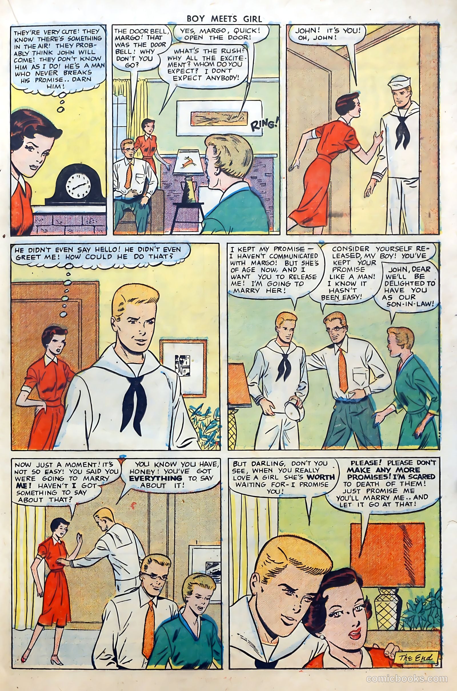Boy Meets Girl #16 (1951) — page 21 of 53
