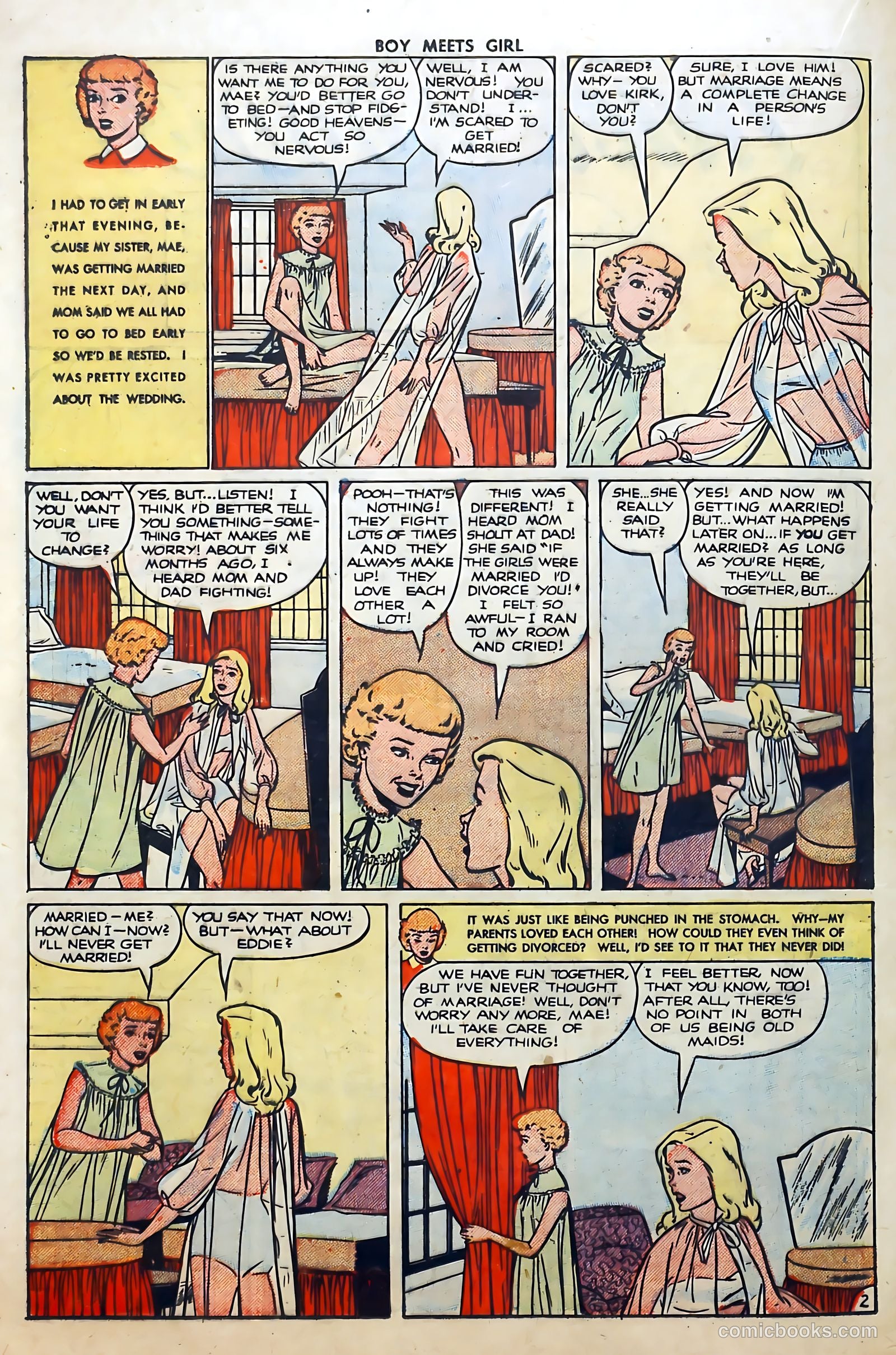 Boy Meets Girl #16 (1951) — page 30 of 53