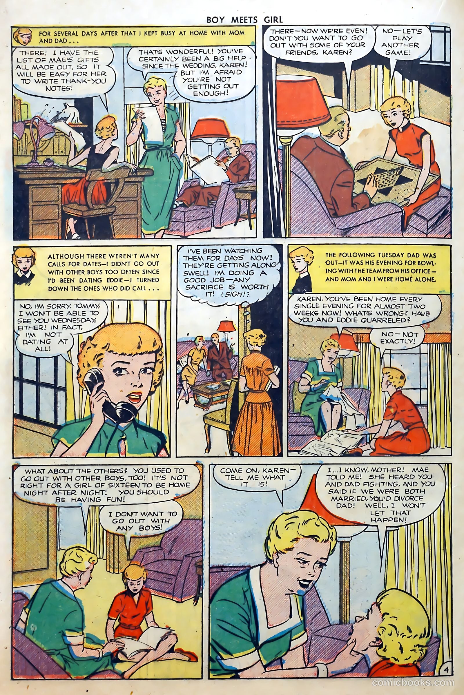 Boy Meets Girl #16 (1951) — page 32 of 53