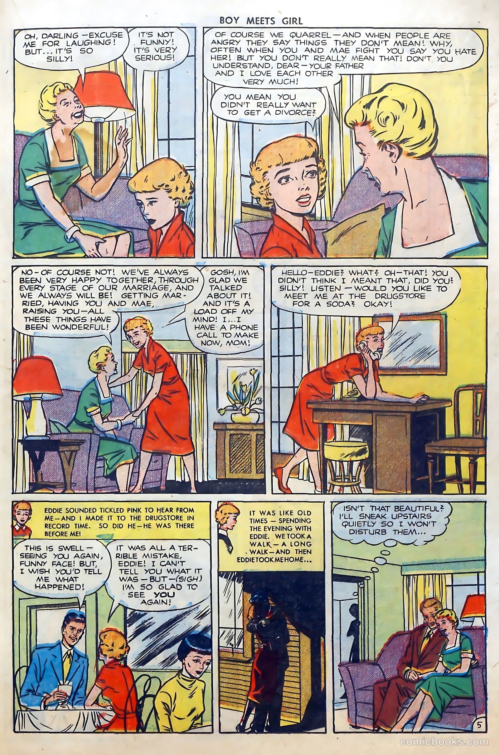 Boy Meets Girl #16 (1951) — page 33 of 53
