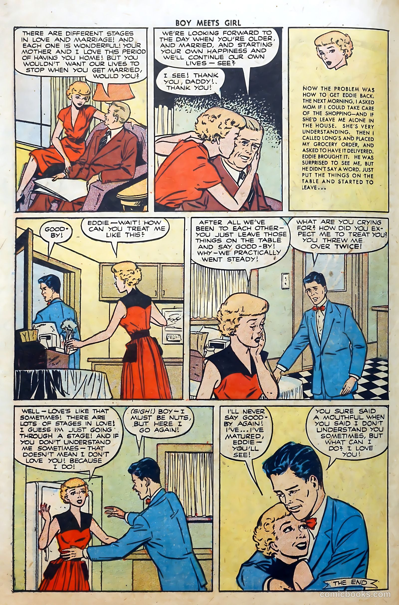 Boy Meets Girl #16 (1951) — page 36 of 53