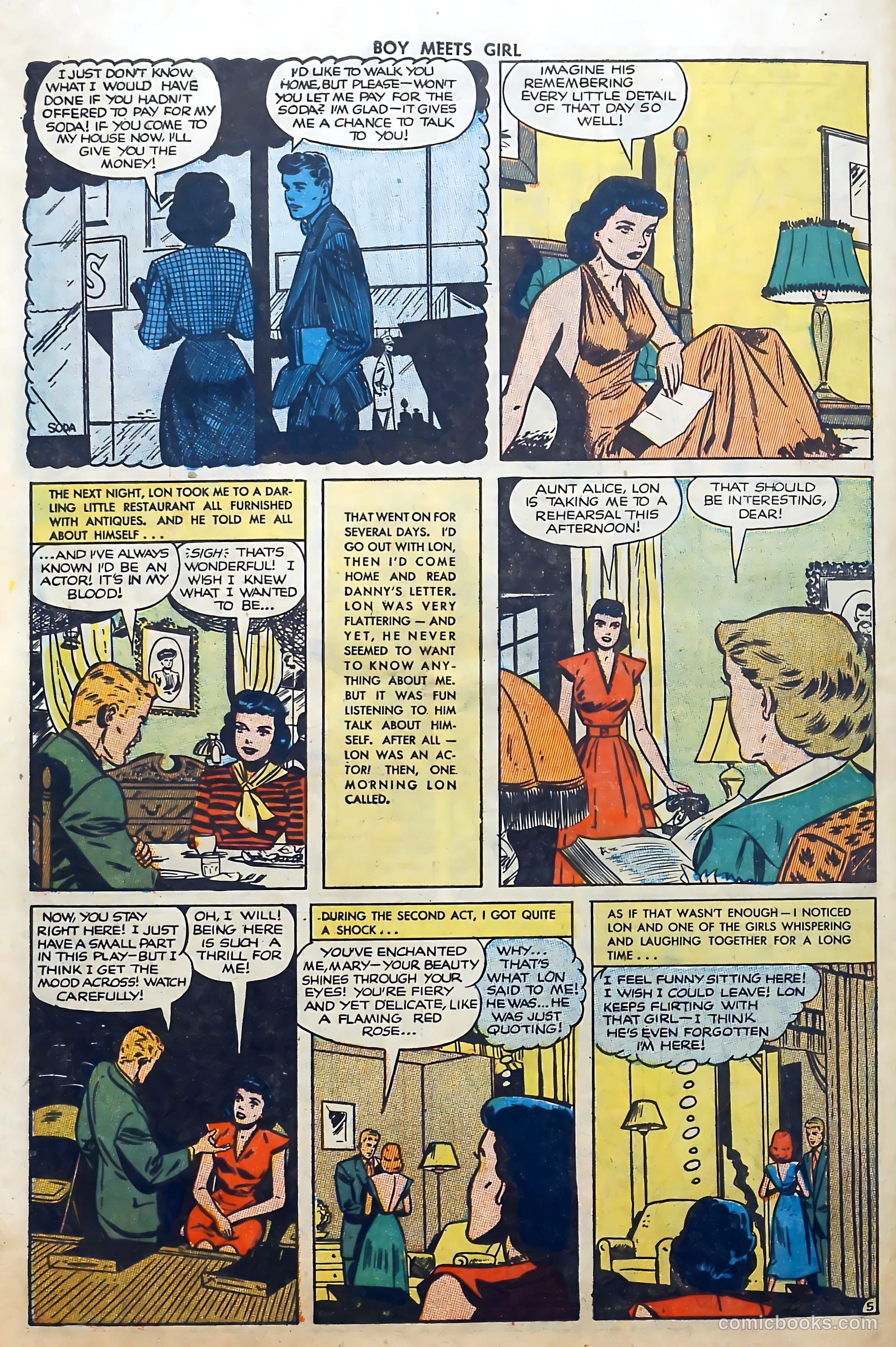 Boy Meets Girl #16 (1951) — page 46 of 53