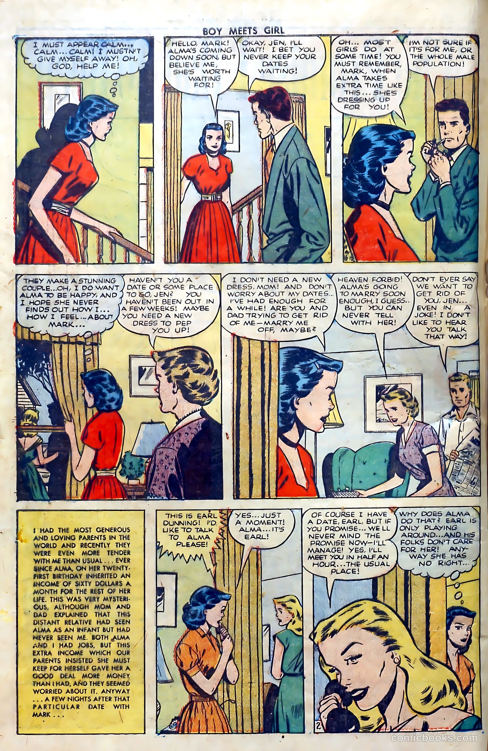 Boy Meets Girl #17 (1951) — page 4 of 53