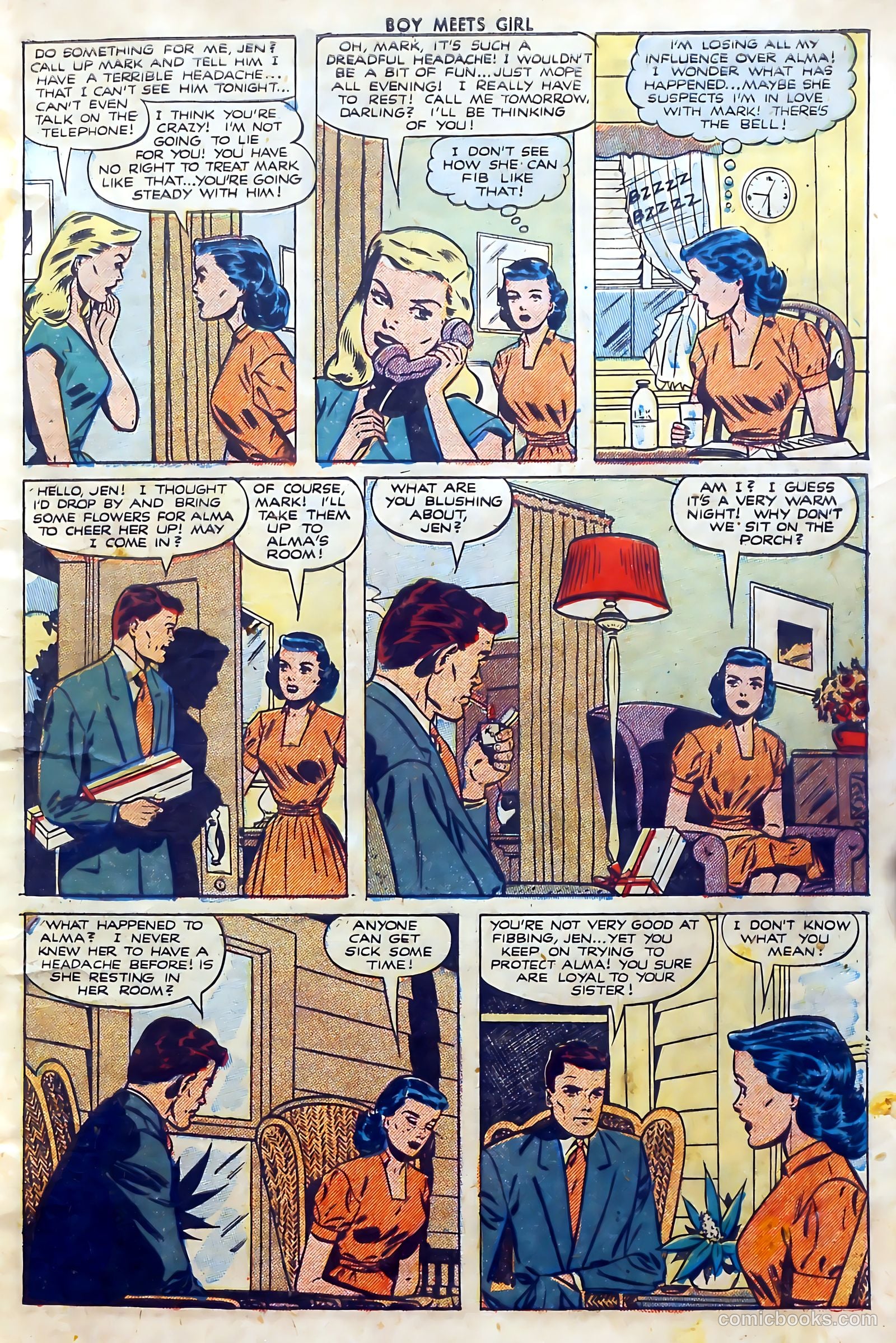 Boy Meets Girl #17 (1951) — page 5 of 53