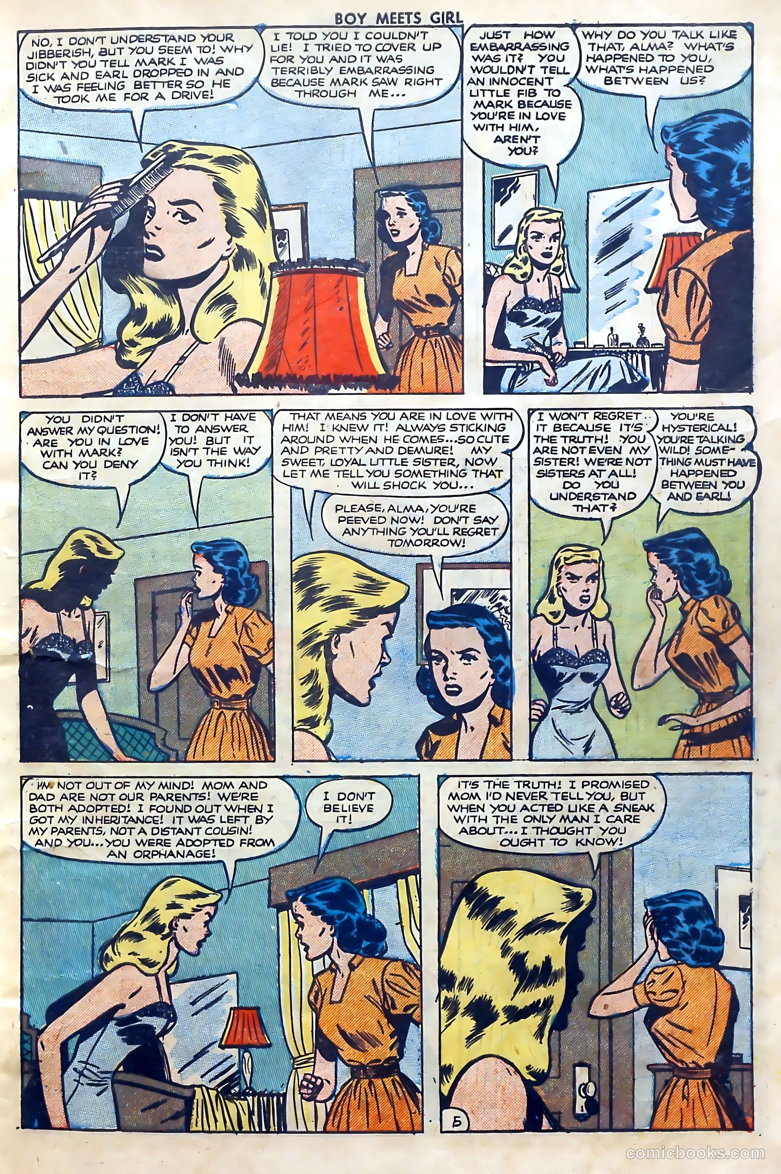 Boy Meets Girl #17 (1951) — page 7 of 53
