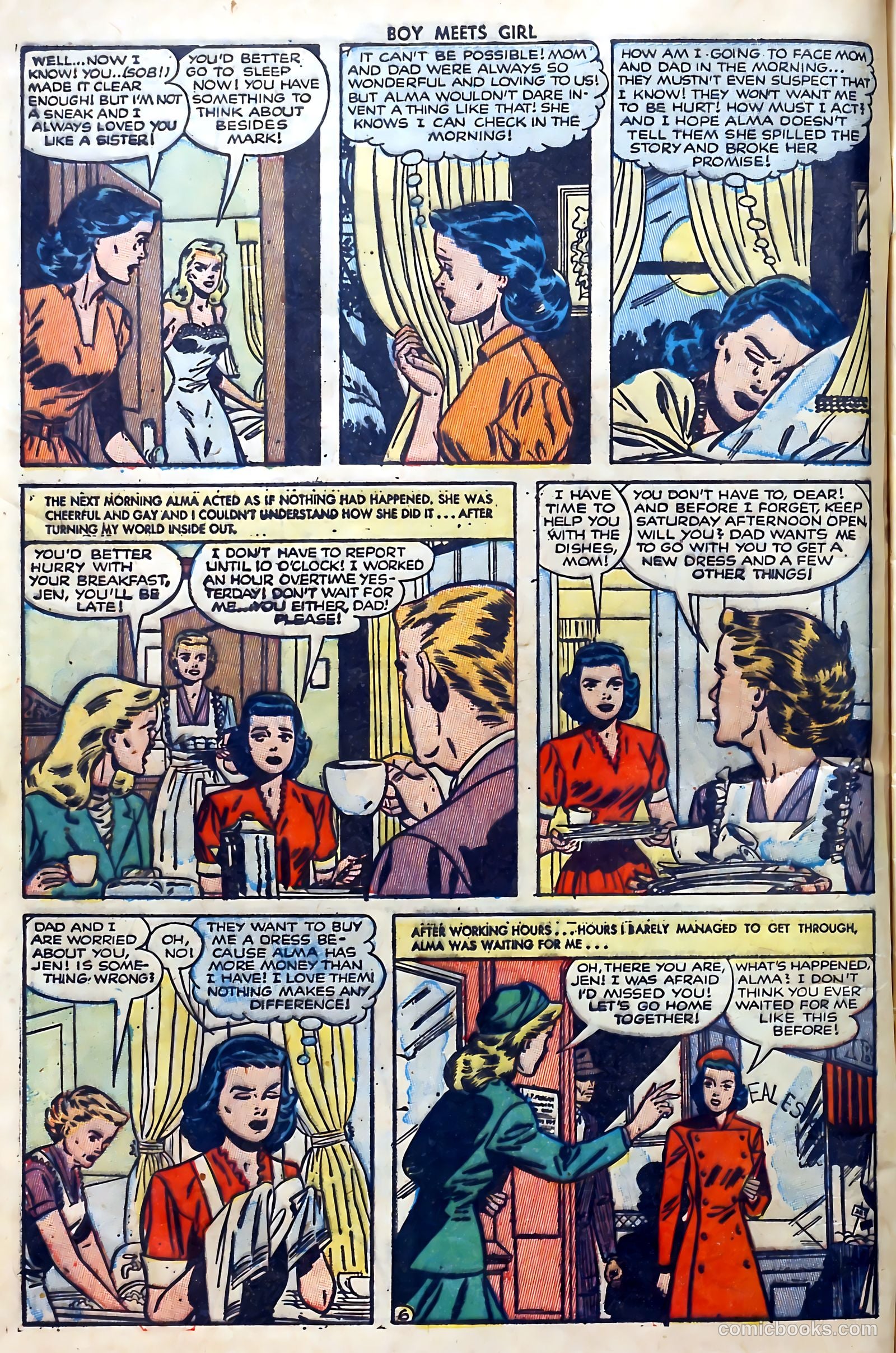 Boy Meets Girl #17 (1951) — page 8 of 53