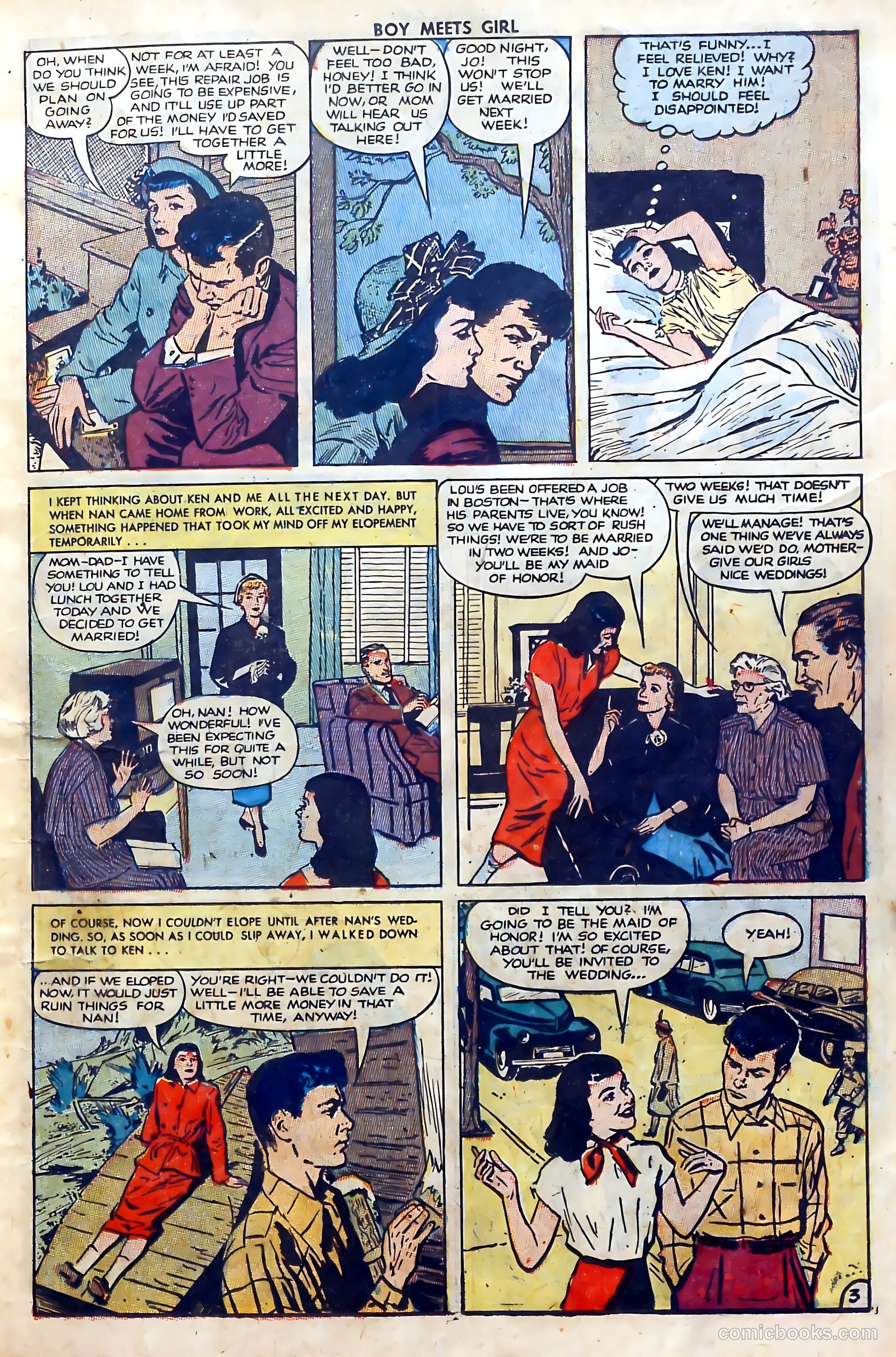 Boy Meets Girl #17 (1951) — page 15 of 53