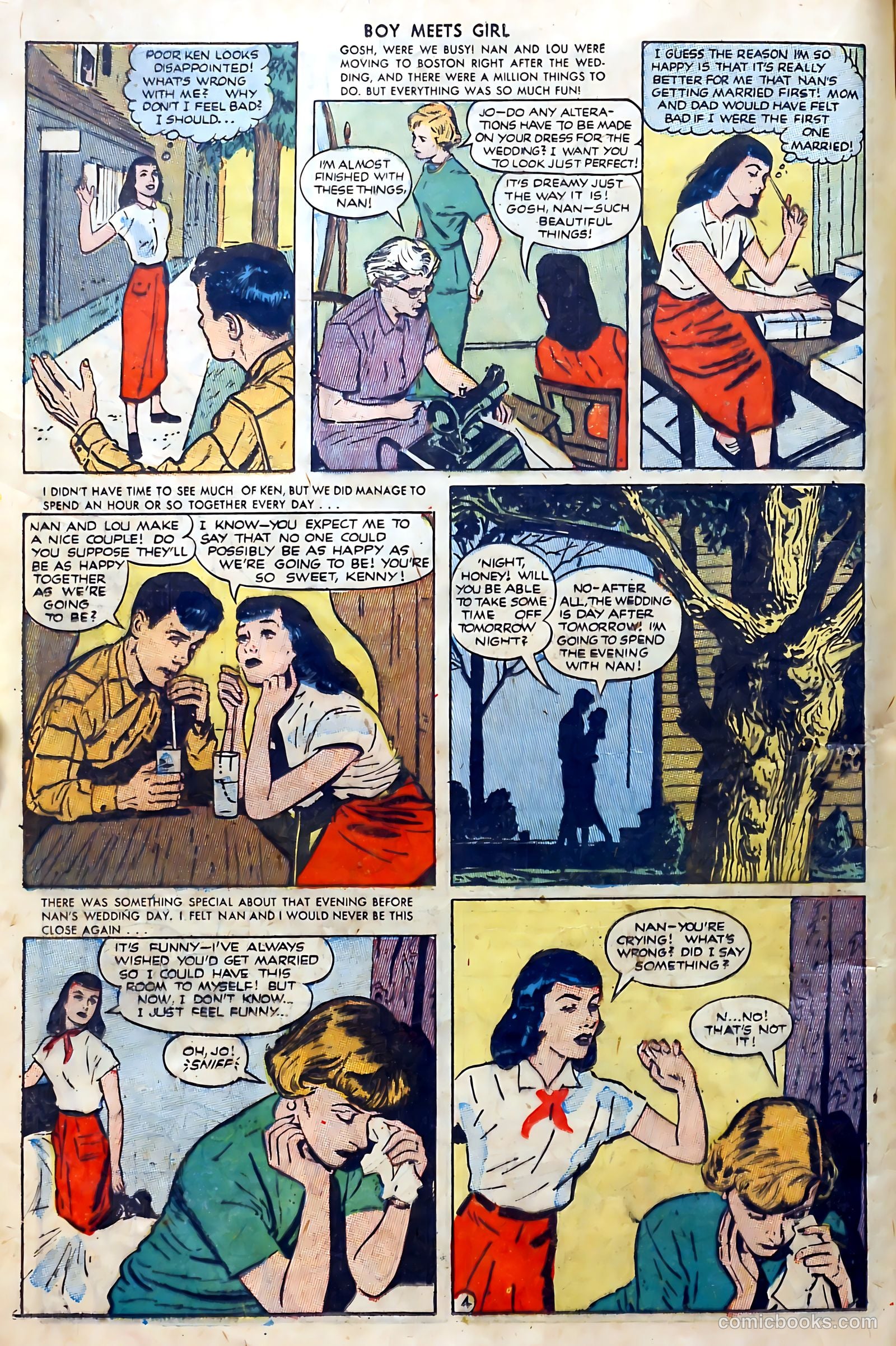 Boy Meets Girl #17 (1951) — page 16 of 53