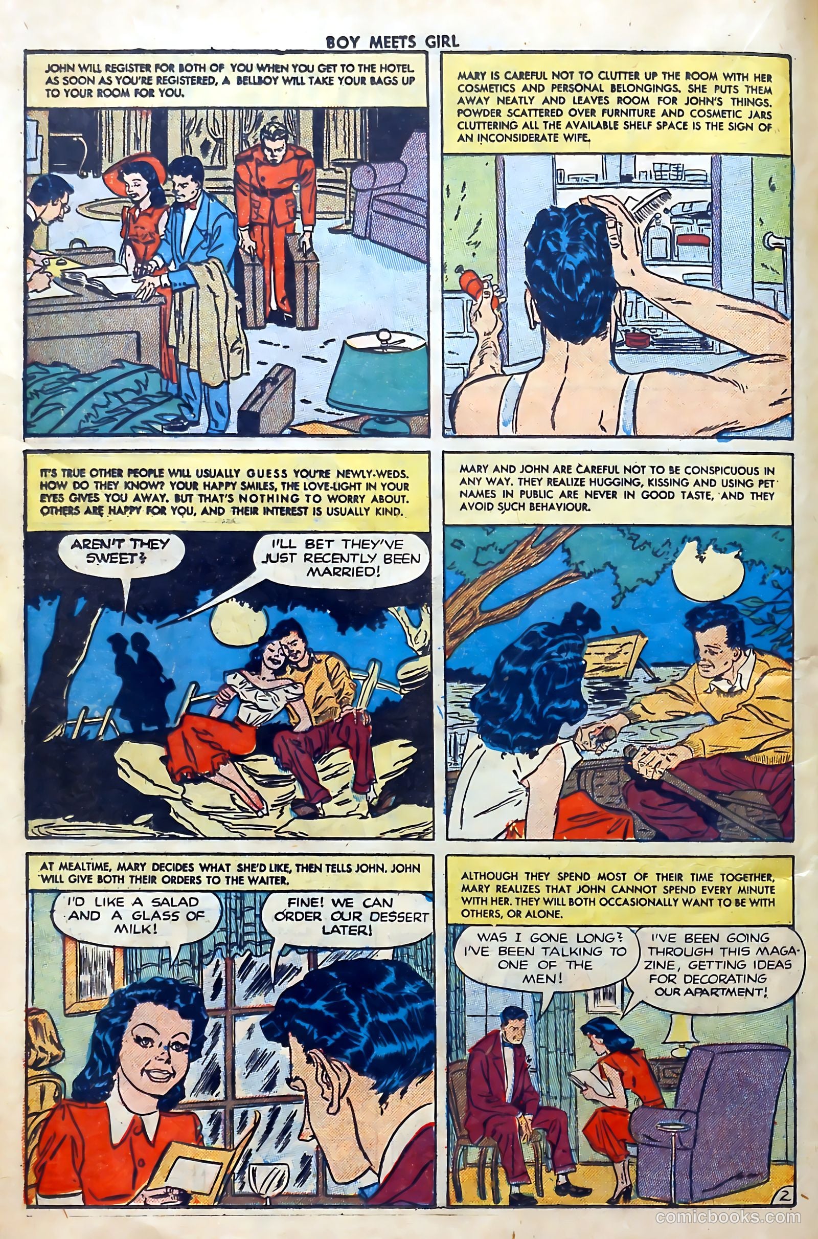Boy Meets Girl #17 (1951) — page 22 of 53