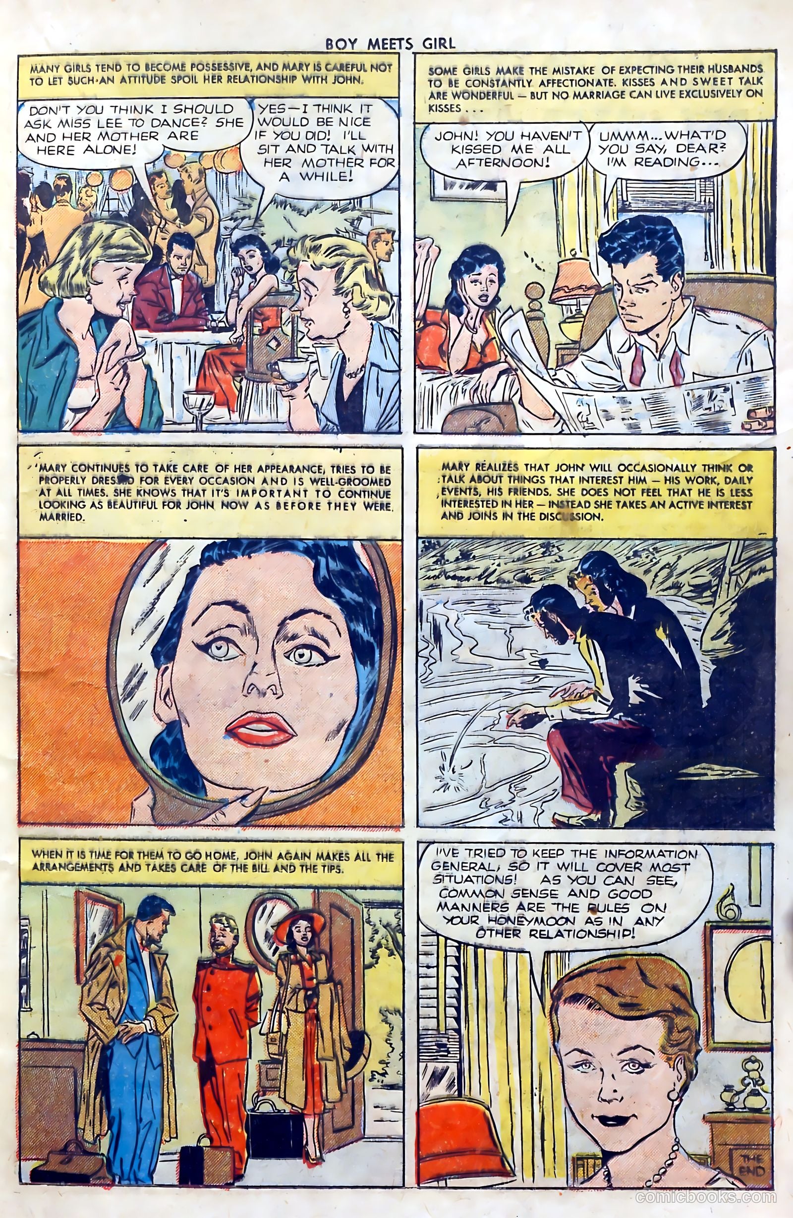 Boy Meets Girl #17 (1951) — page 23 of 53