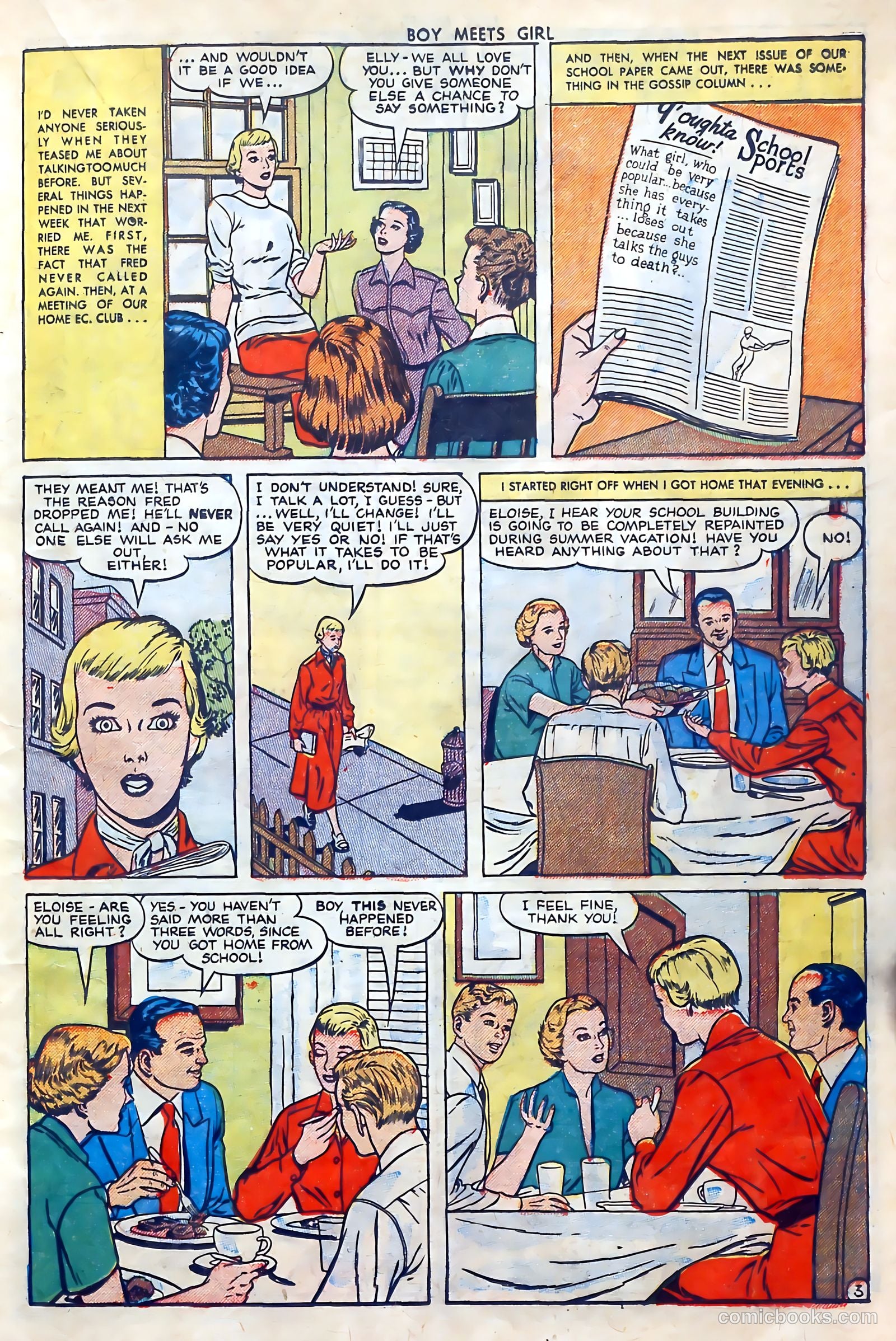Boy Meets Girl #17 (1951) — page 27 of 53