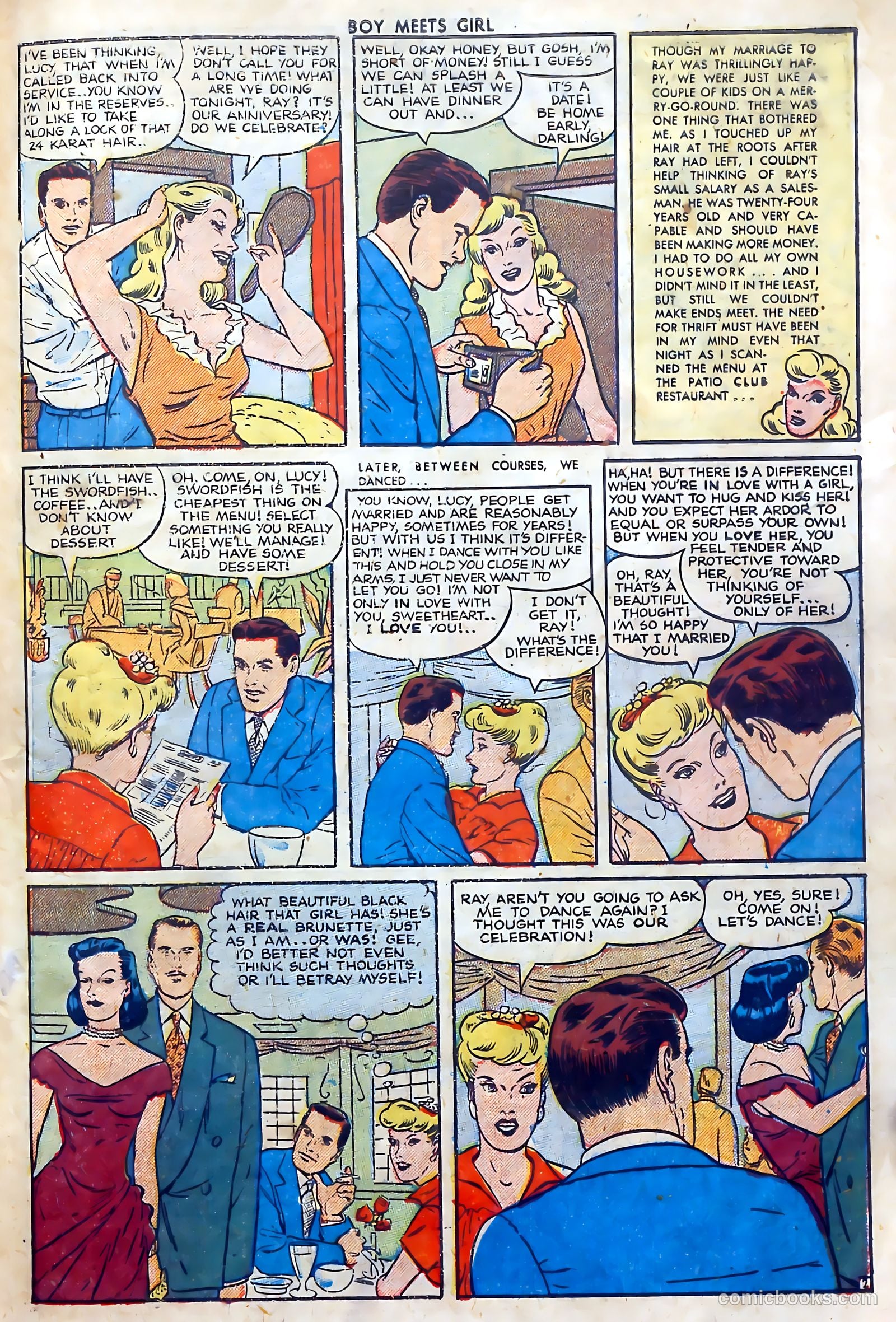 Boy Meets Girl #17 (1951) — page 41 of 53