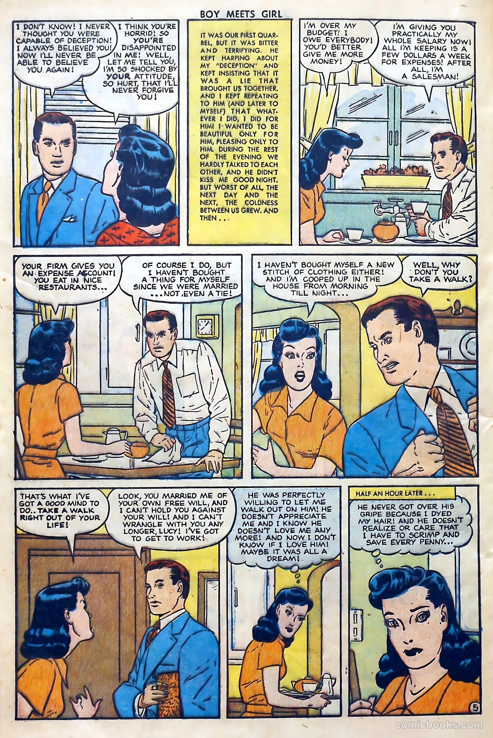 Boy Meets Girl #17 (1951) — page 44 of 53