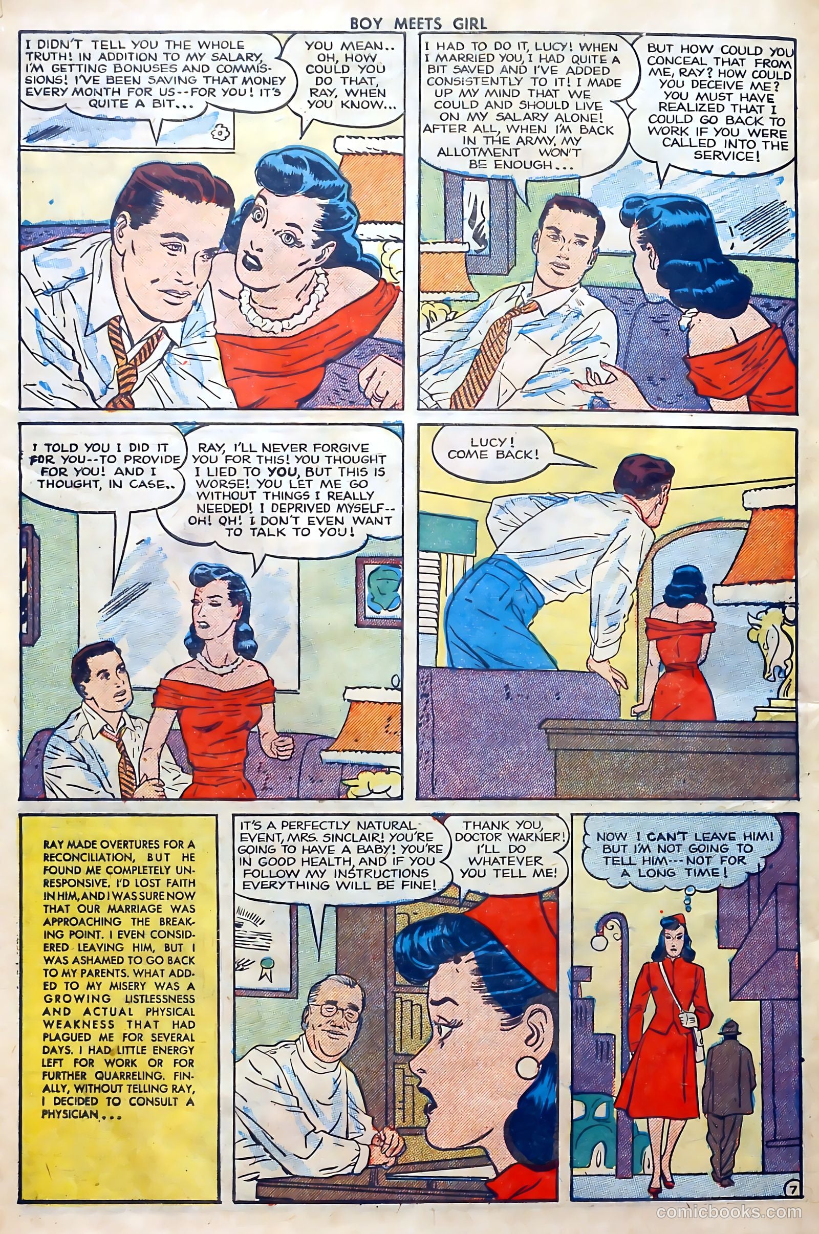 Boy Meets Girl #17 (1951) — page 46 of 53