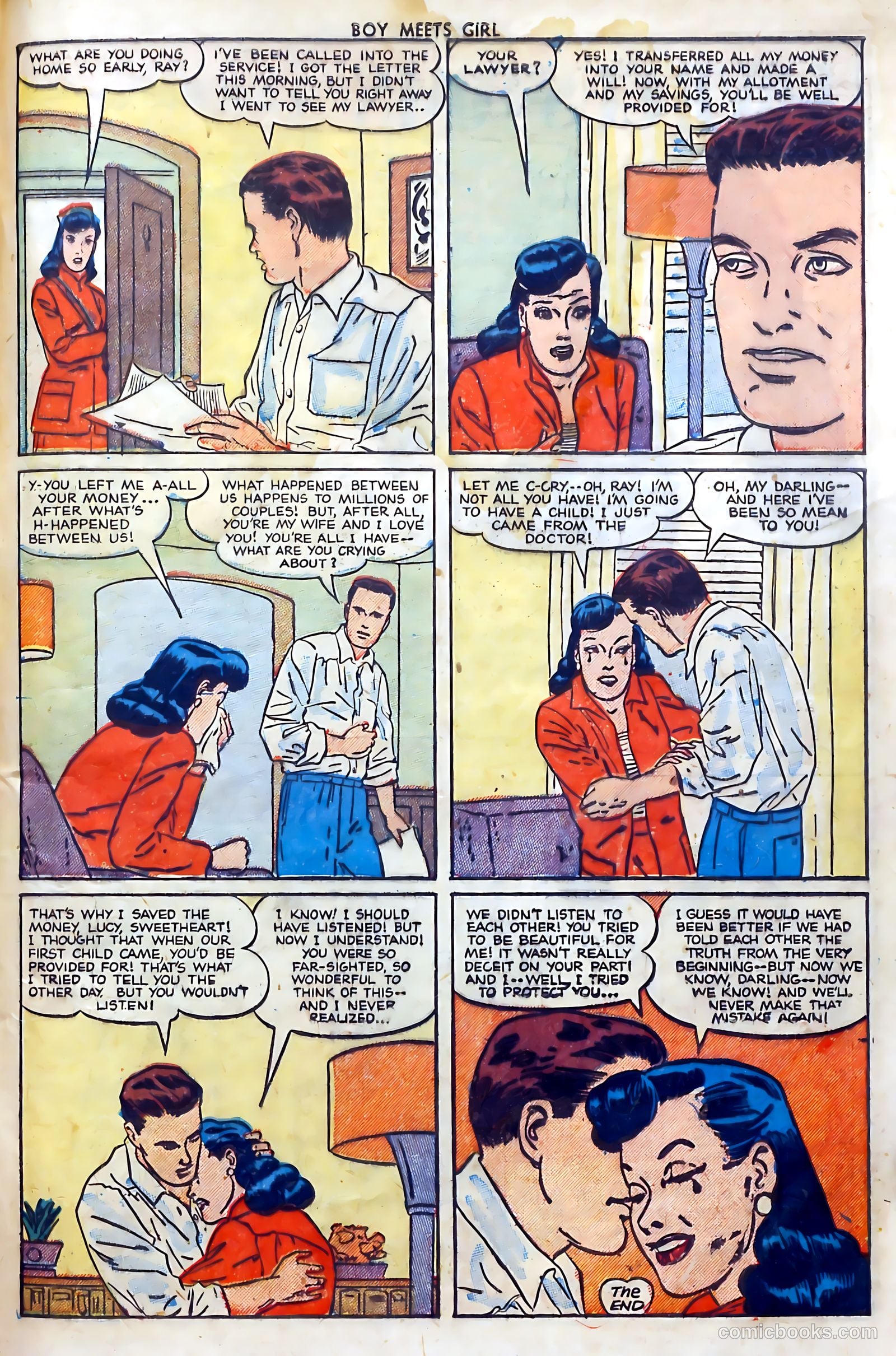 Boy Meets Girl #17 (1951) — page 47 of 53