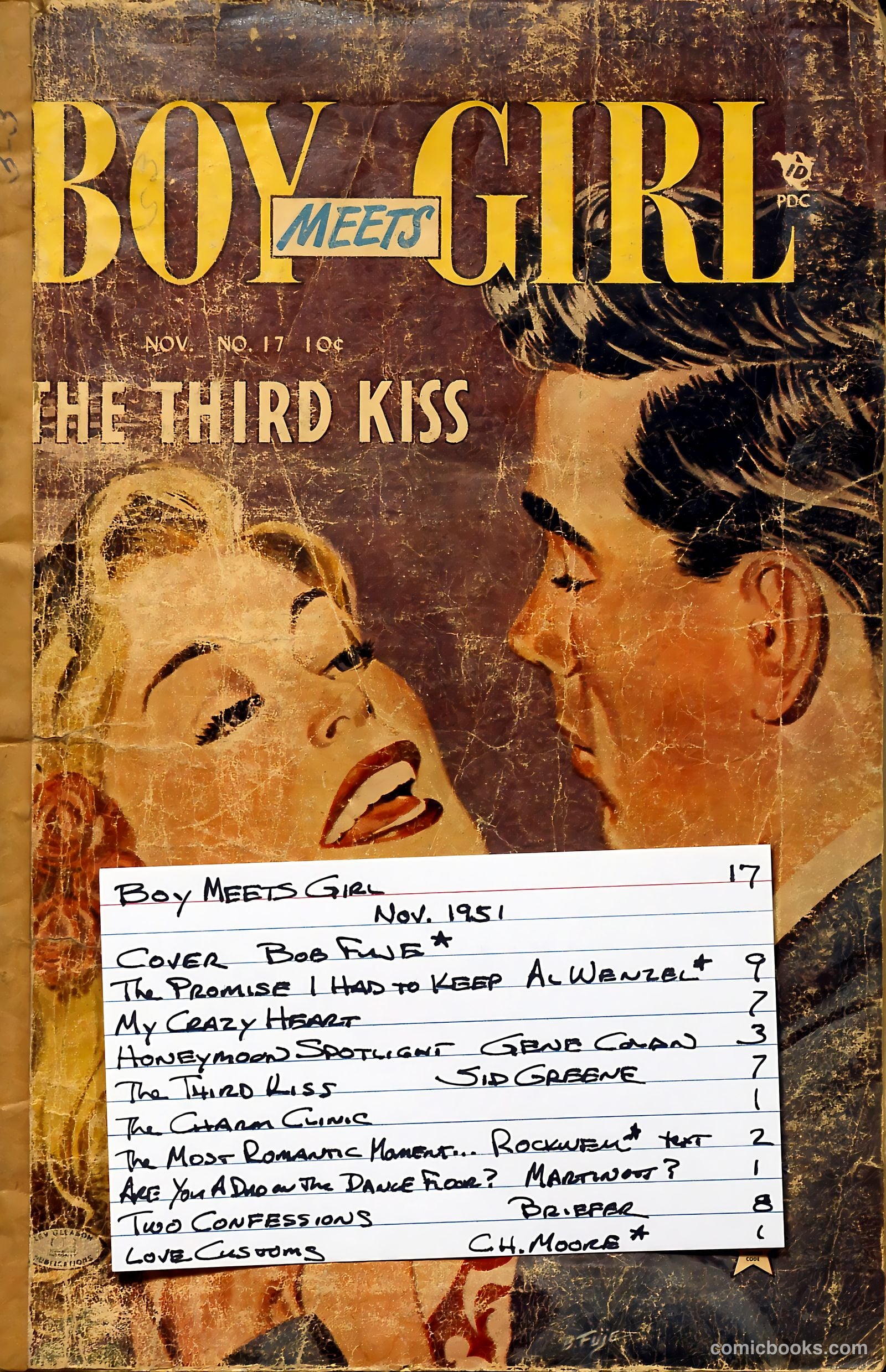 Boy Meets Girl #17 (1951) — page 53 of 53