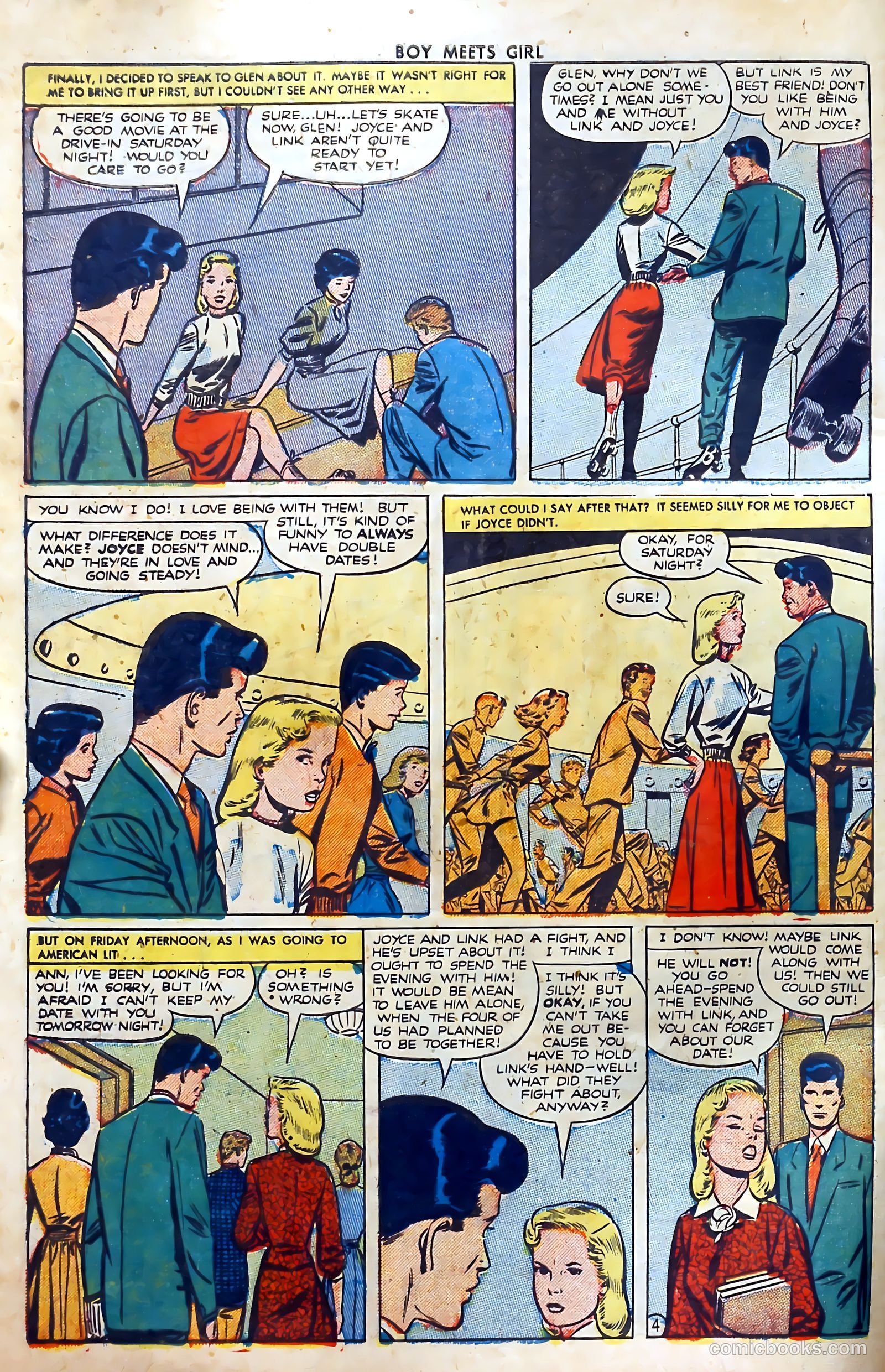Boy Meets Girl #18 (1951) — page 6 of 37