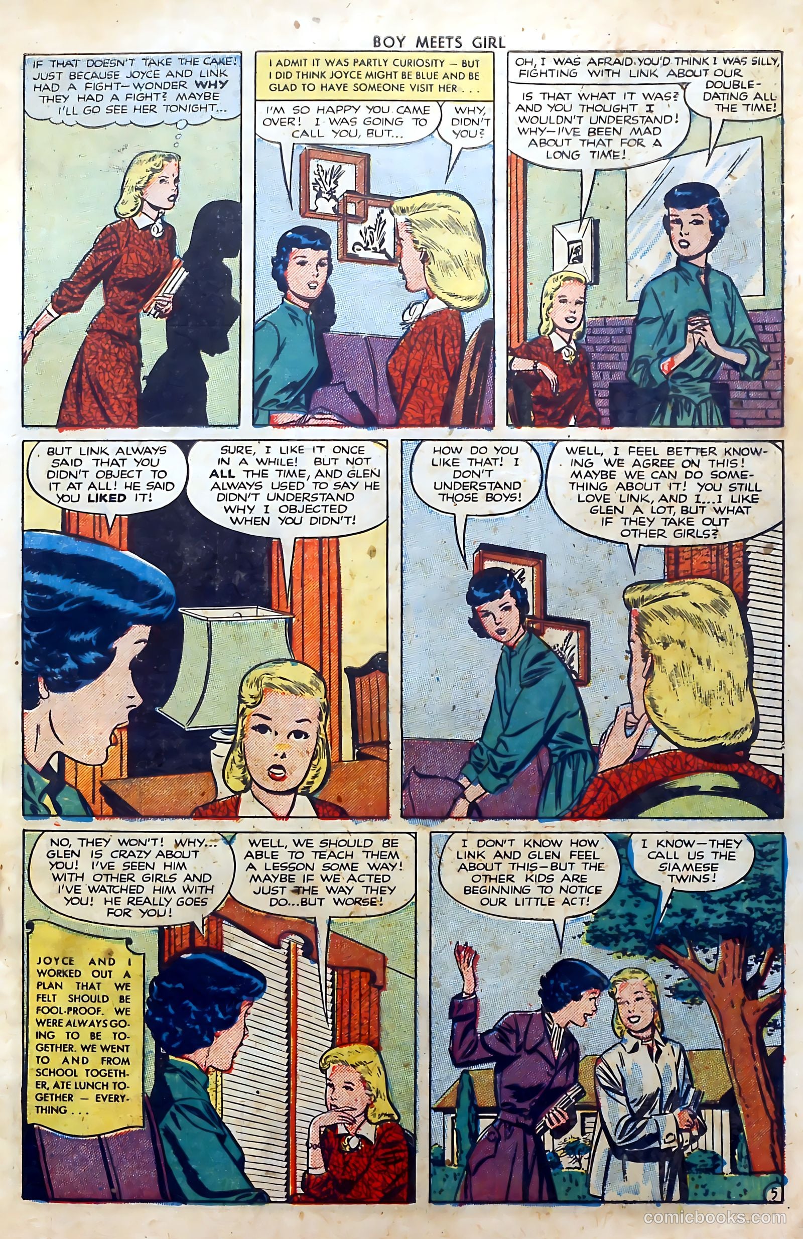 Boy Meets Girl #18 (1951) — page 7 of 37