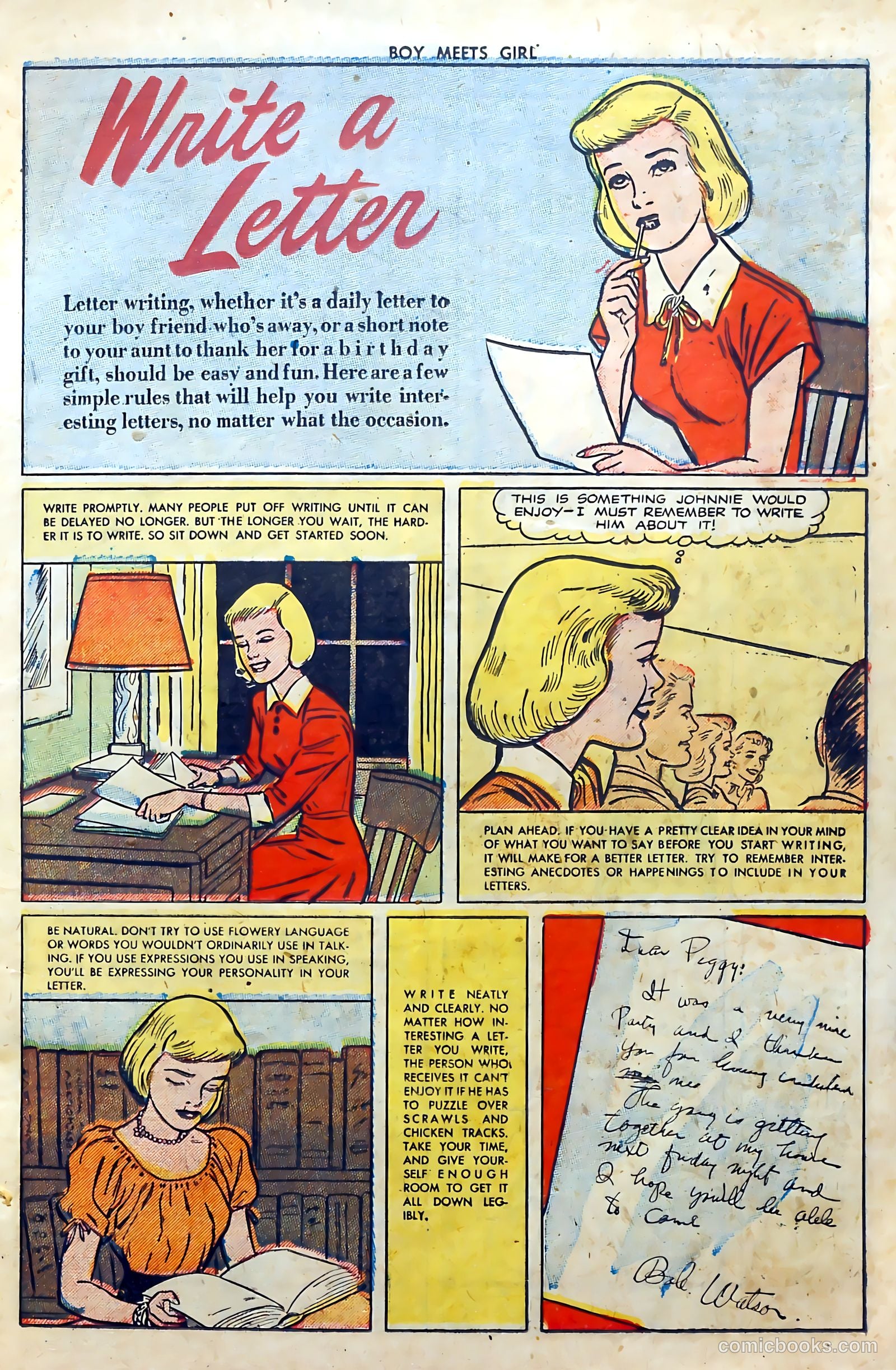 Boy Meets Girl #18 (1951) — page 11 of 37