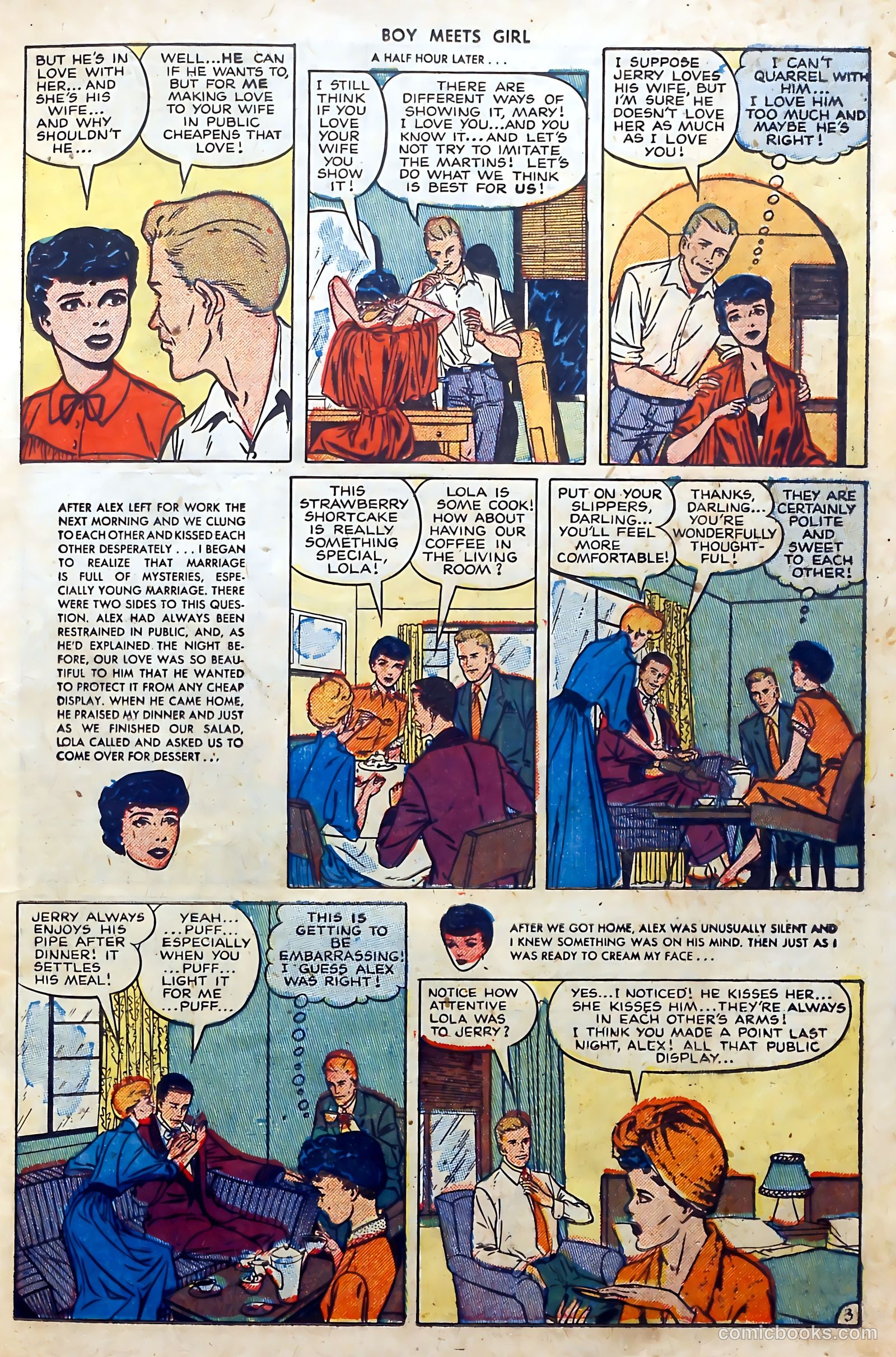 Boy Meets Girl #18 (1951) — page 15 of 37