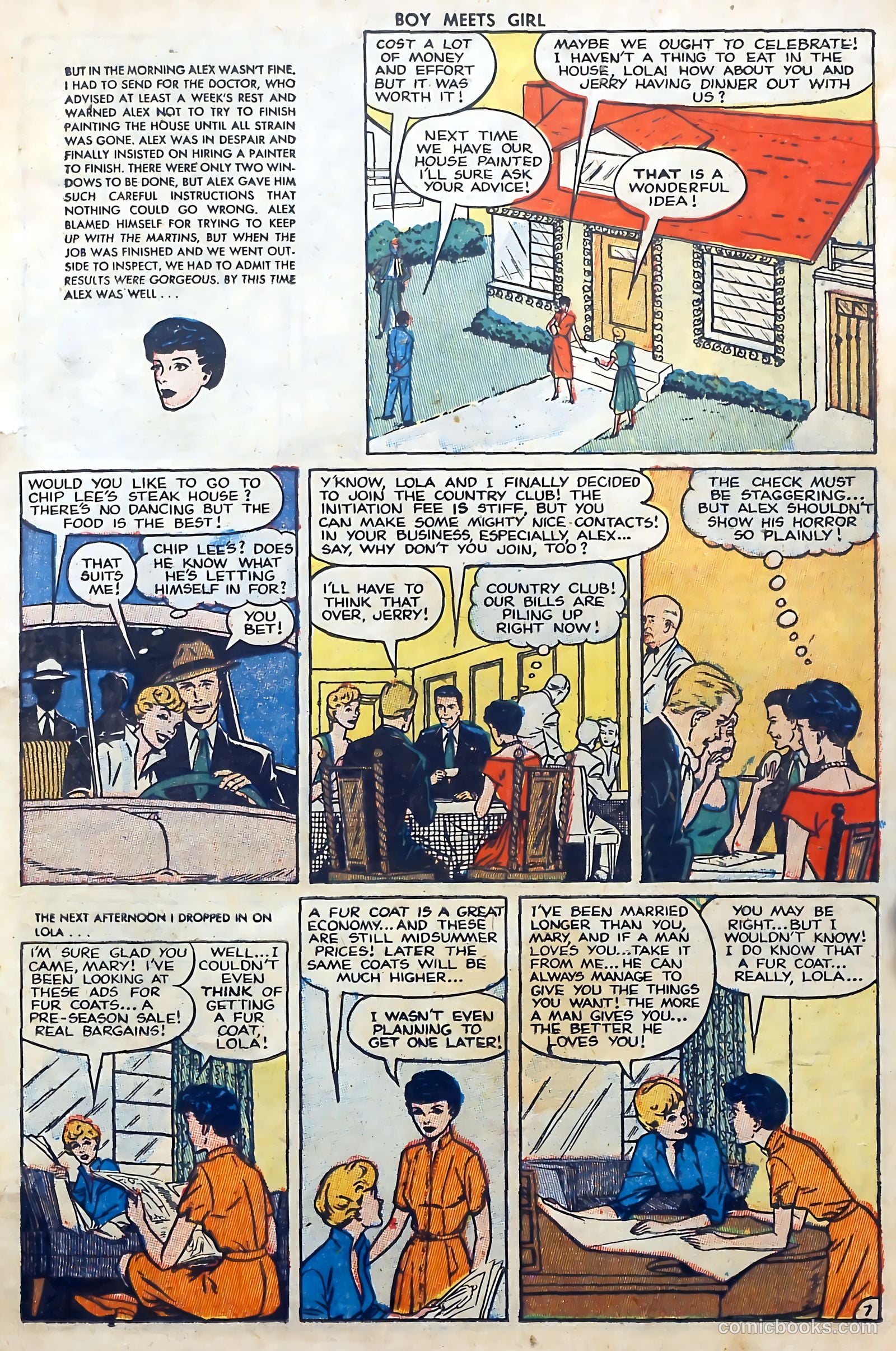 Boy Meets Girl #18 (1951) — page 19 of 37