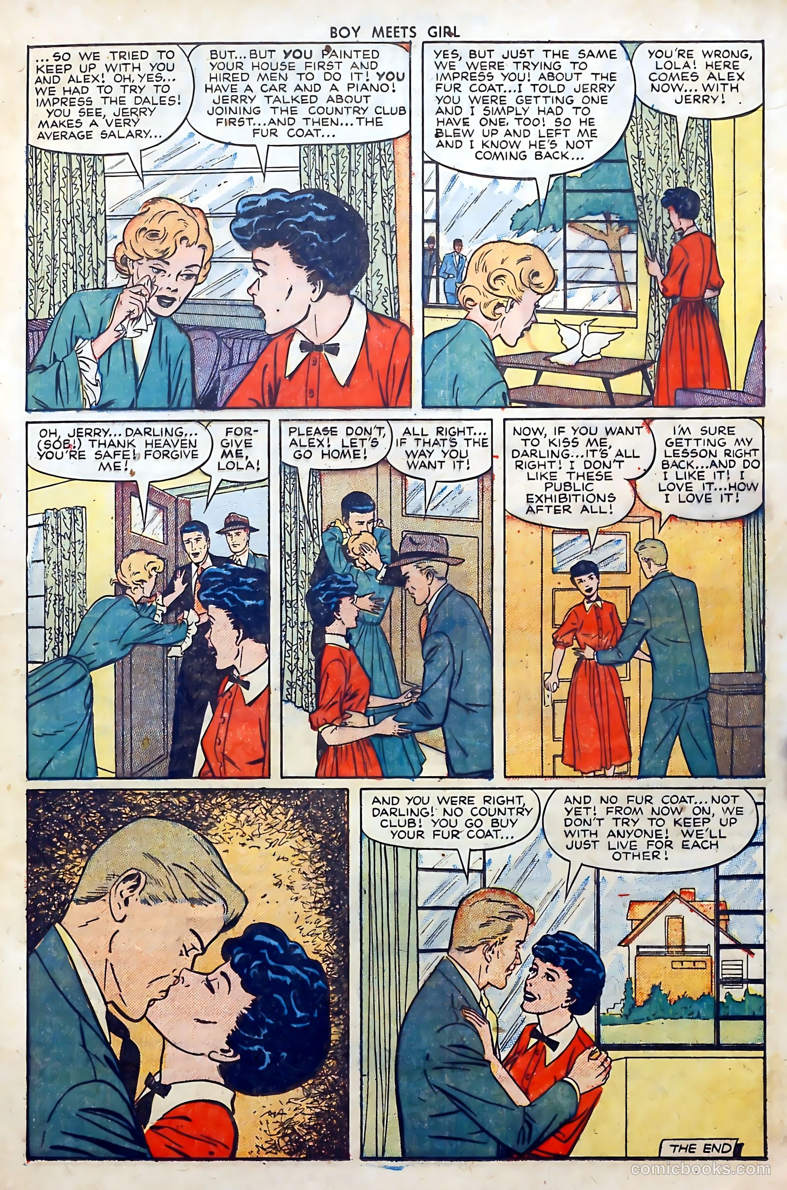 Boy Meets Girl #18 (1951) — page 21 of 37