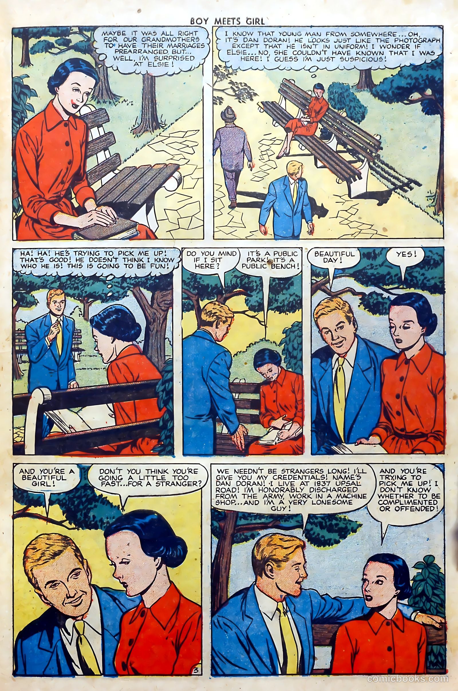 Boy Meets Girl #18 (1951) — page 27 of 37